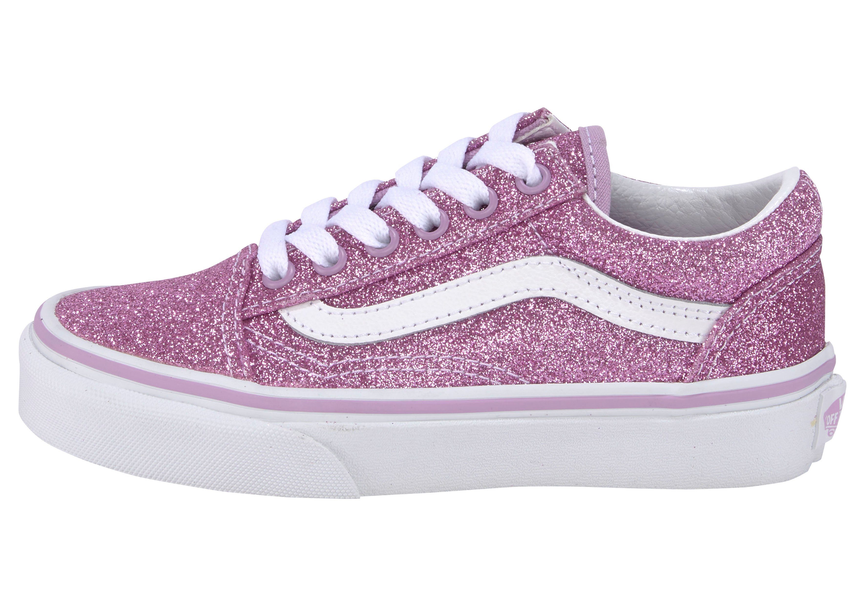 Skool Design Sneaker UY Vans Old im Glitzer