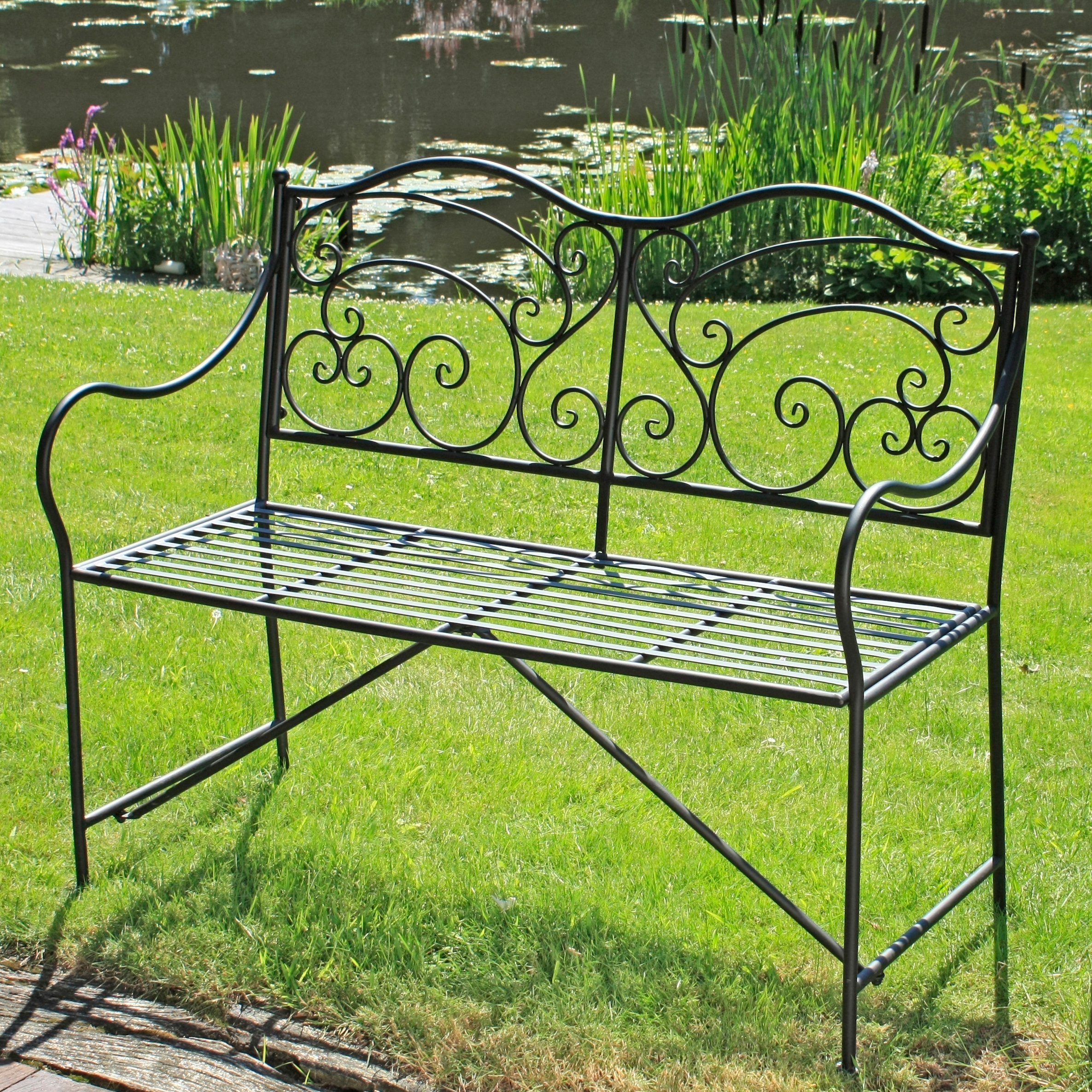 Garden Pleasure Gartenbank Vesuv, BxTxH:106x54x93 cm