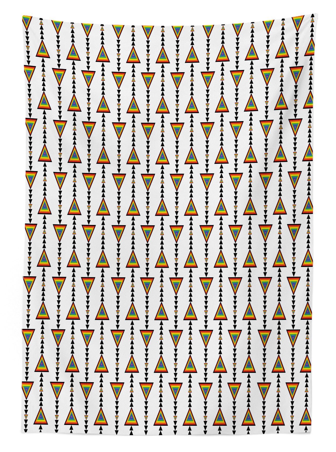 amerikanische Tischdecke den Stammes Farbfest geeignet Abakuhaus Arrows Für Klare Außen Bereich Waschbar Farben,