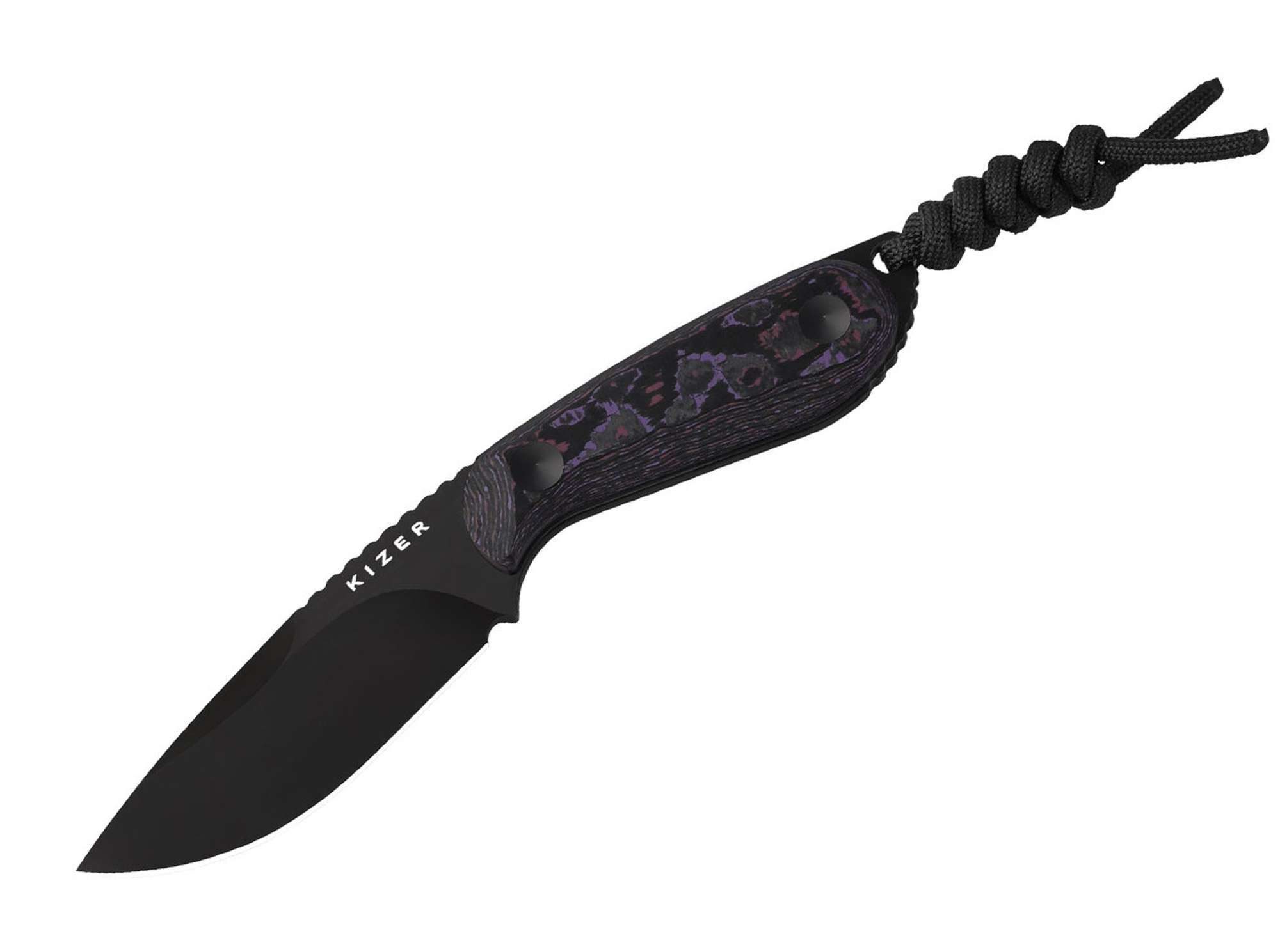 Kizer Taschenmesser Kizer BUDDY 4V Fat Carbon Purple Haze