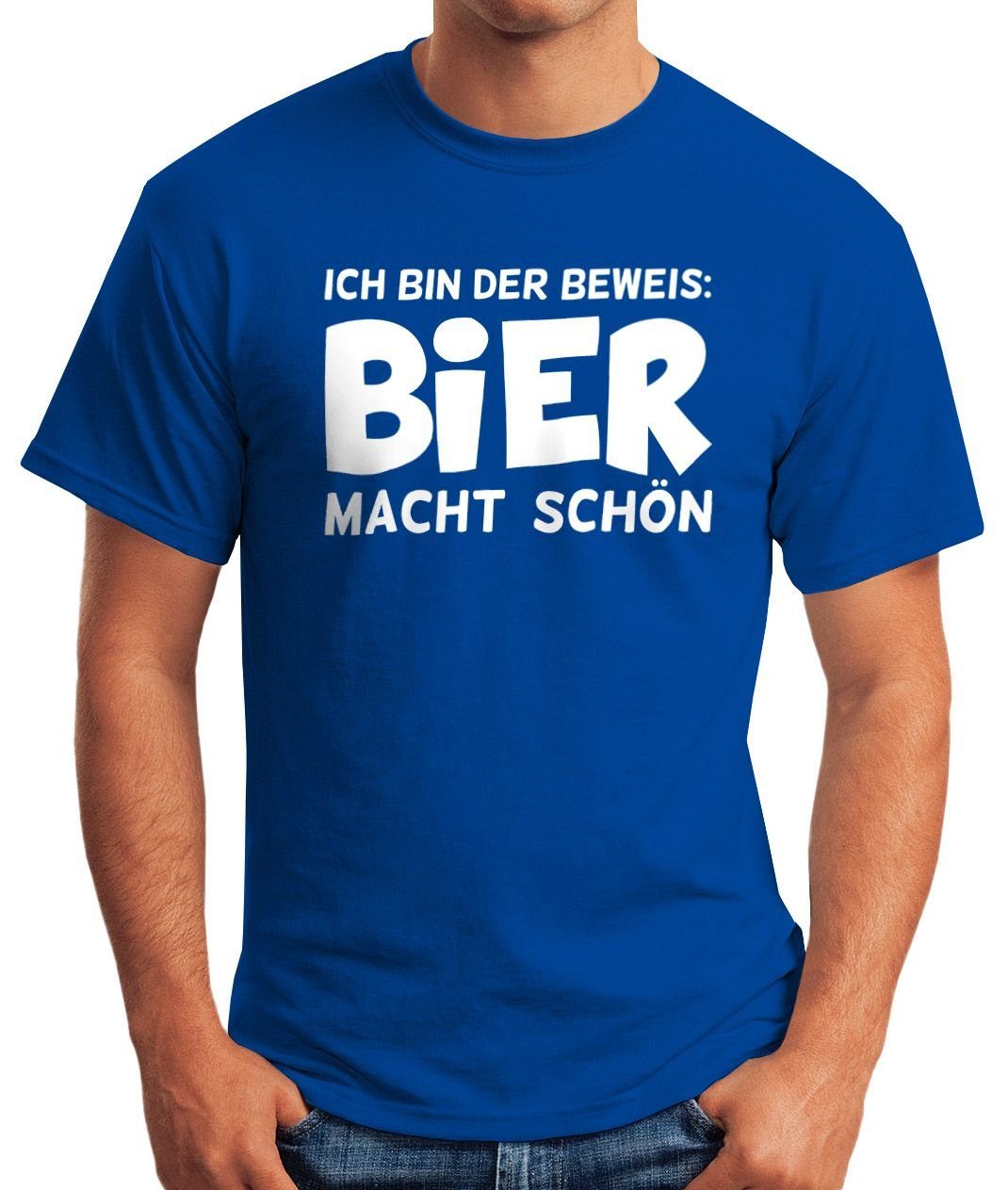 MoonWorks Print-Shirt Ich bin der Beweis günstig online kaufen