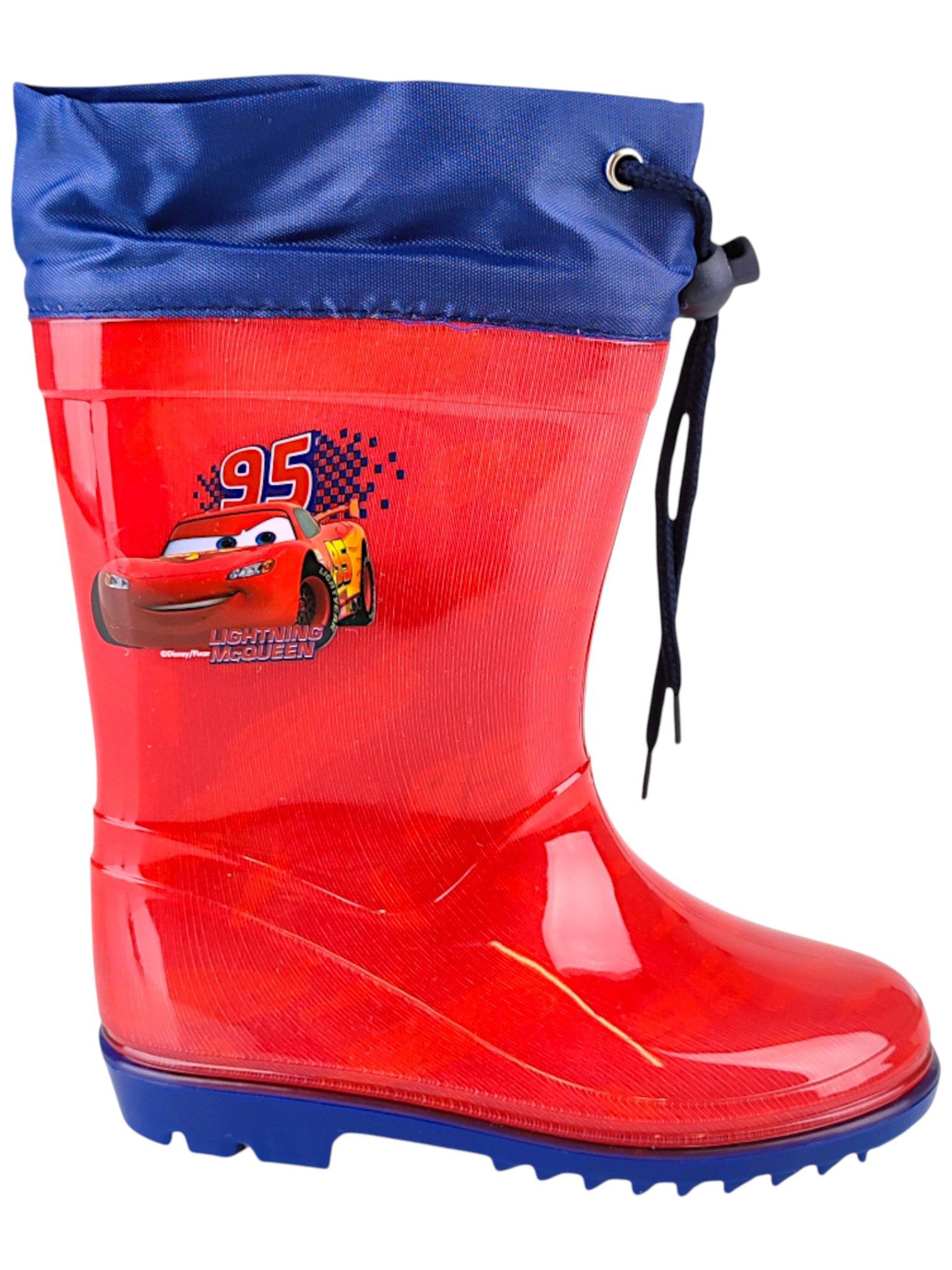 Disney Cars Lightning McQueen Gummistiefel Jungen Regenstiefel Gr. 22 - 32