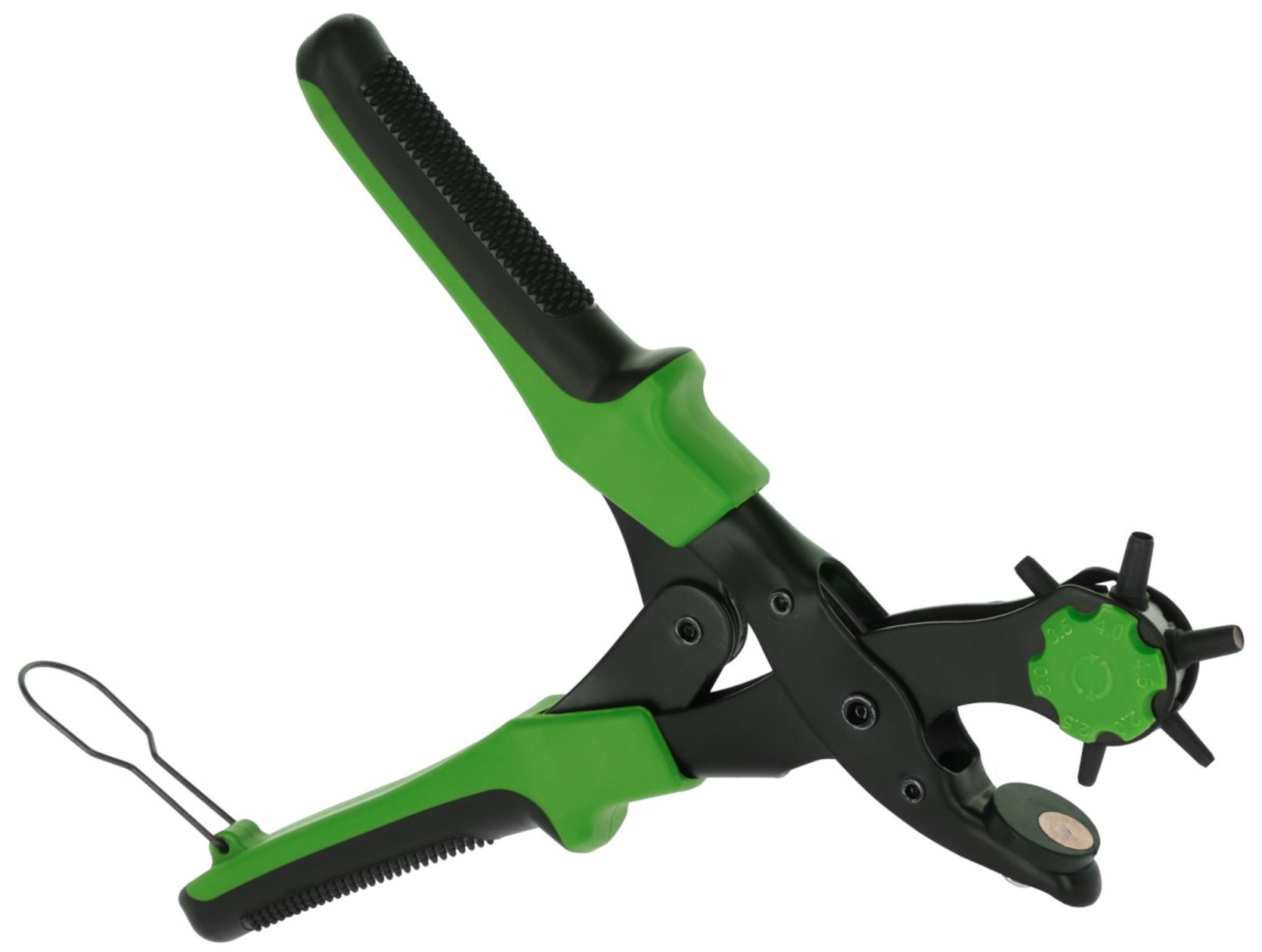 Kerbl Lochzange Kerbl Lochzange mit 6 Stanzgrößen, Metall lackiert - 2996