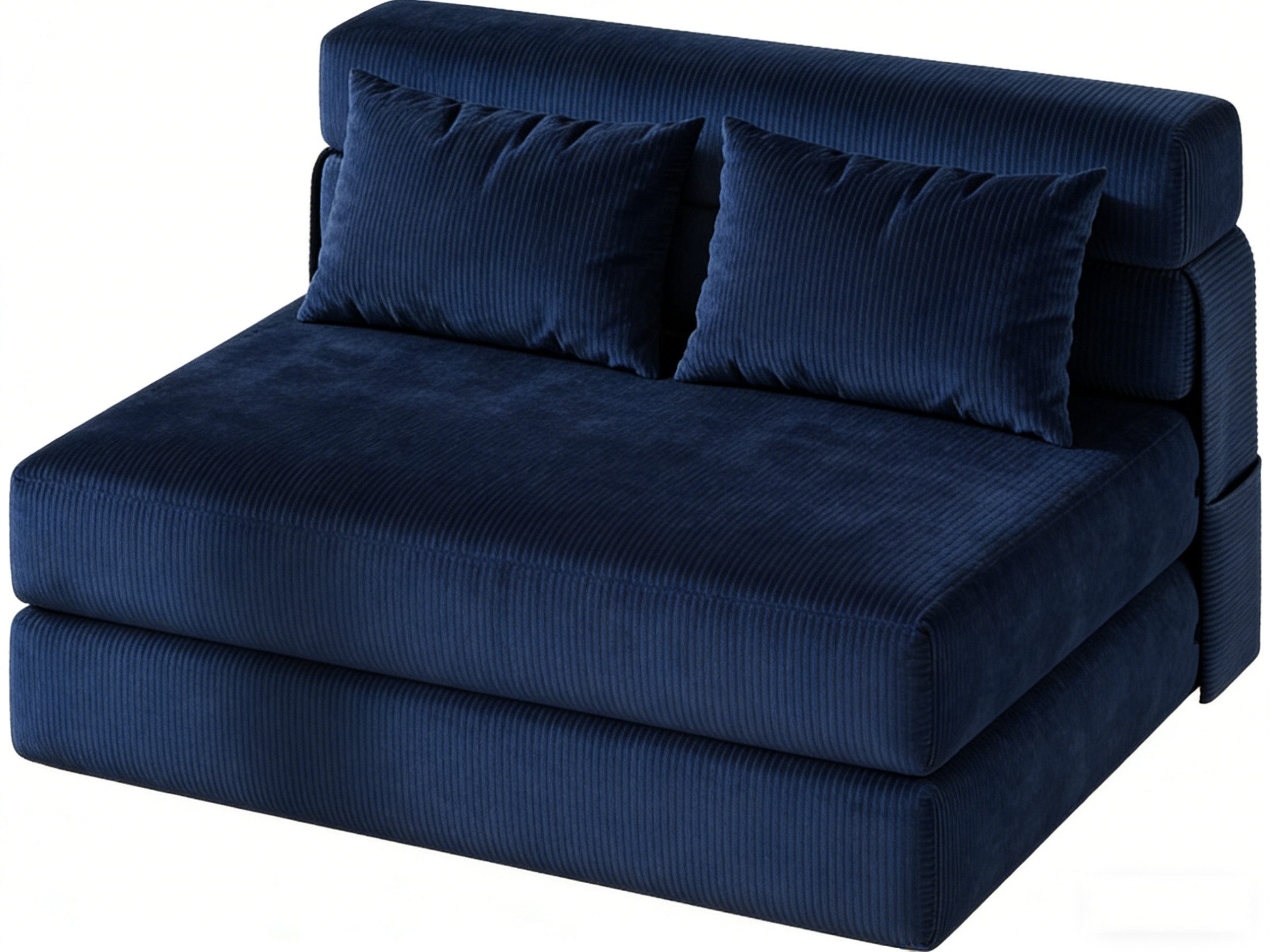 GarveeMore Schlafsofa mit Kissen,ausklappbares Zweisitzer-Sofa,umwandelbare günstig online kaufen