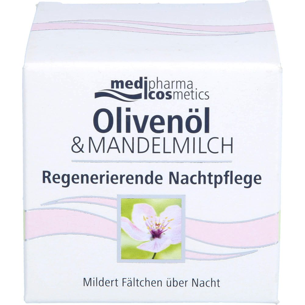 Nachtcreme Olivenöl & Mandelmilch Regenerierende Nachtpflege