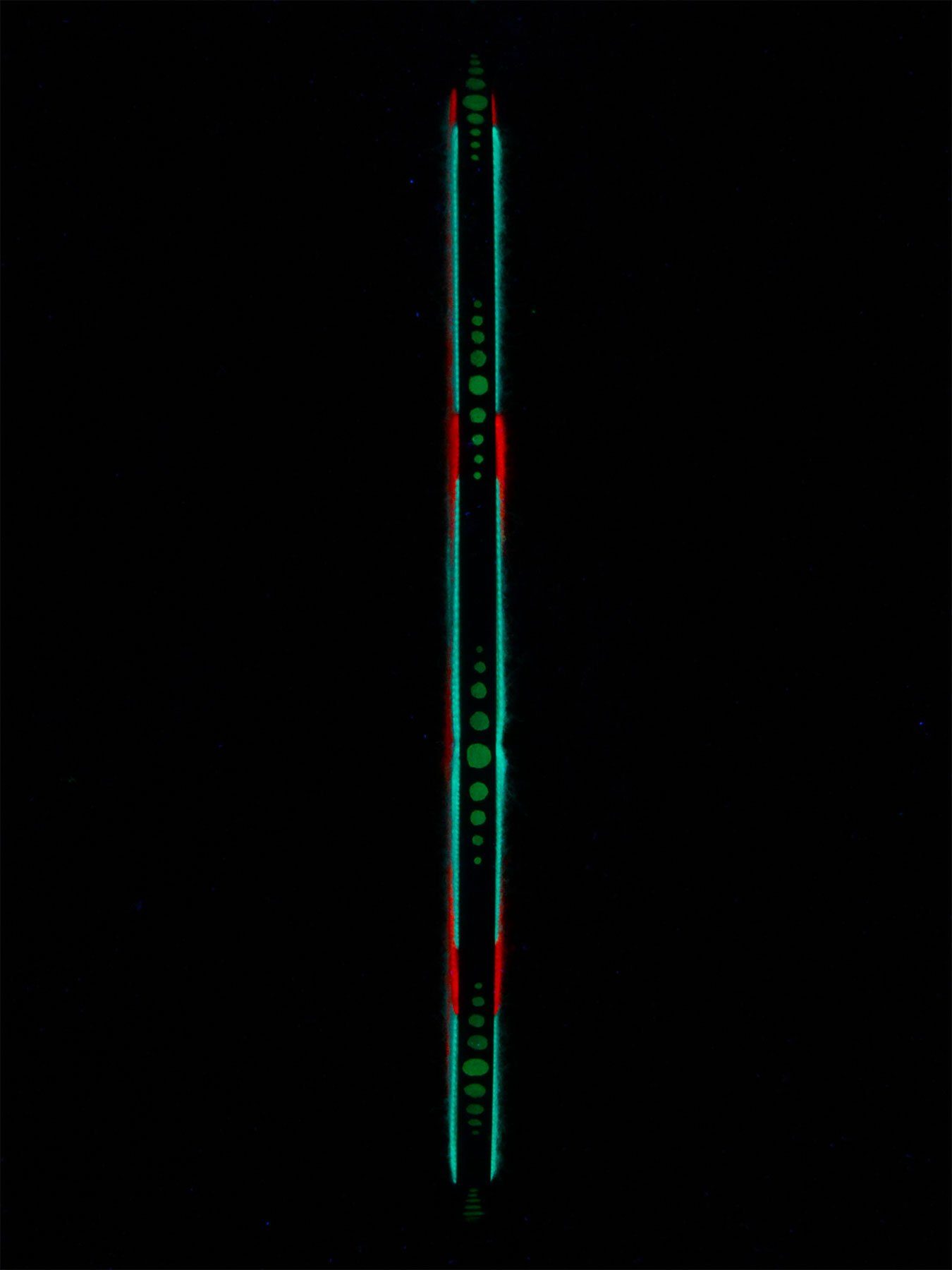 PSYWORK Dekoobjekt Schwarzlicht 2D Star", "Mandala Schwarzlicht 42cm, StringArt UV-aktiv, Fadendeko unter leuchtet