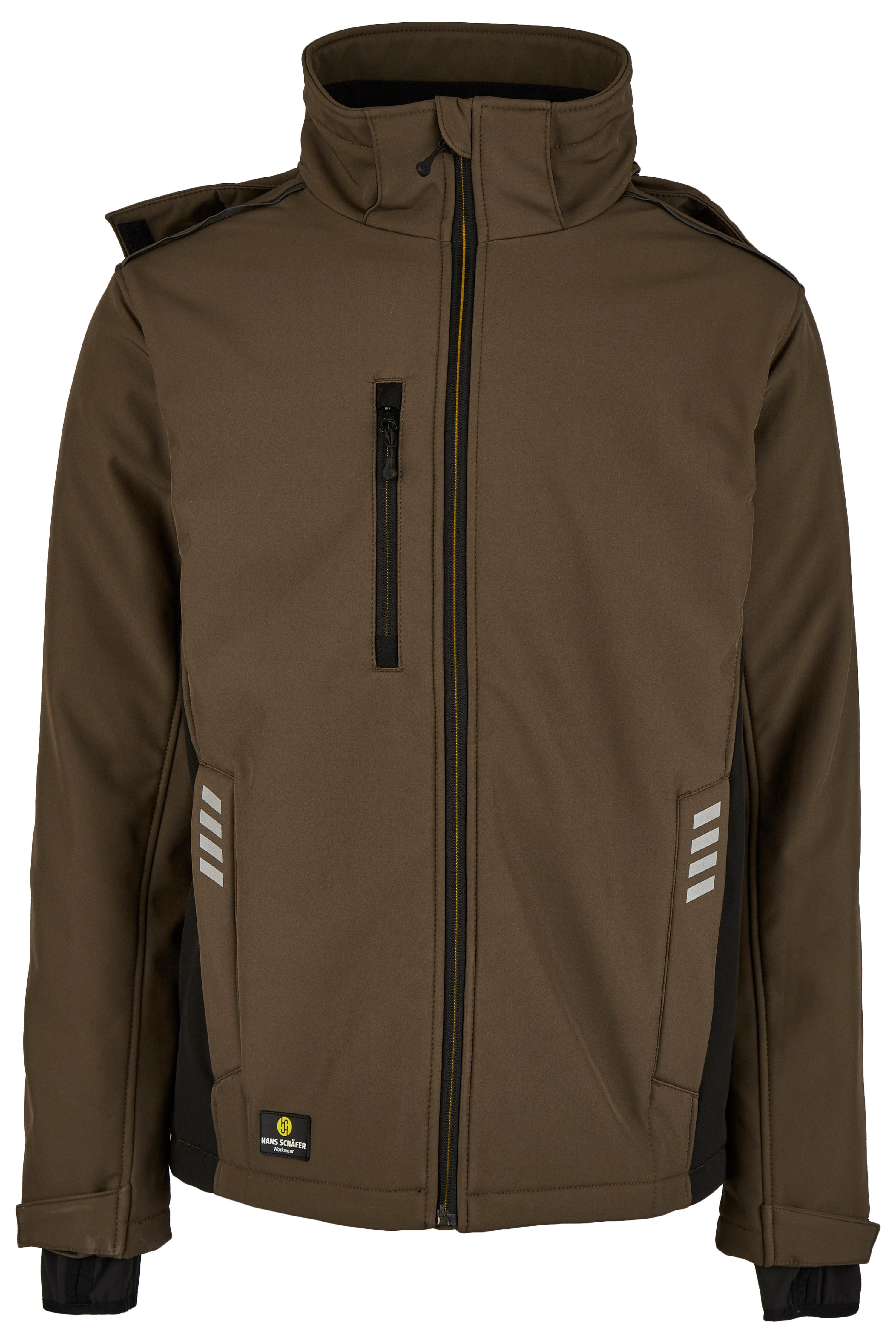 Hans Schäfer Workwear Winterjacke Winter Arbeitsjacke Wintersoftshelljacke powered by Ralf Moeller