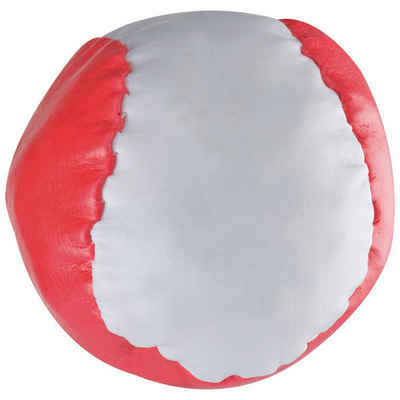 Livepac Office Physioball 5x Anti-Stressball / Wutball / Farbe: rot-weiß