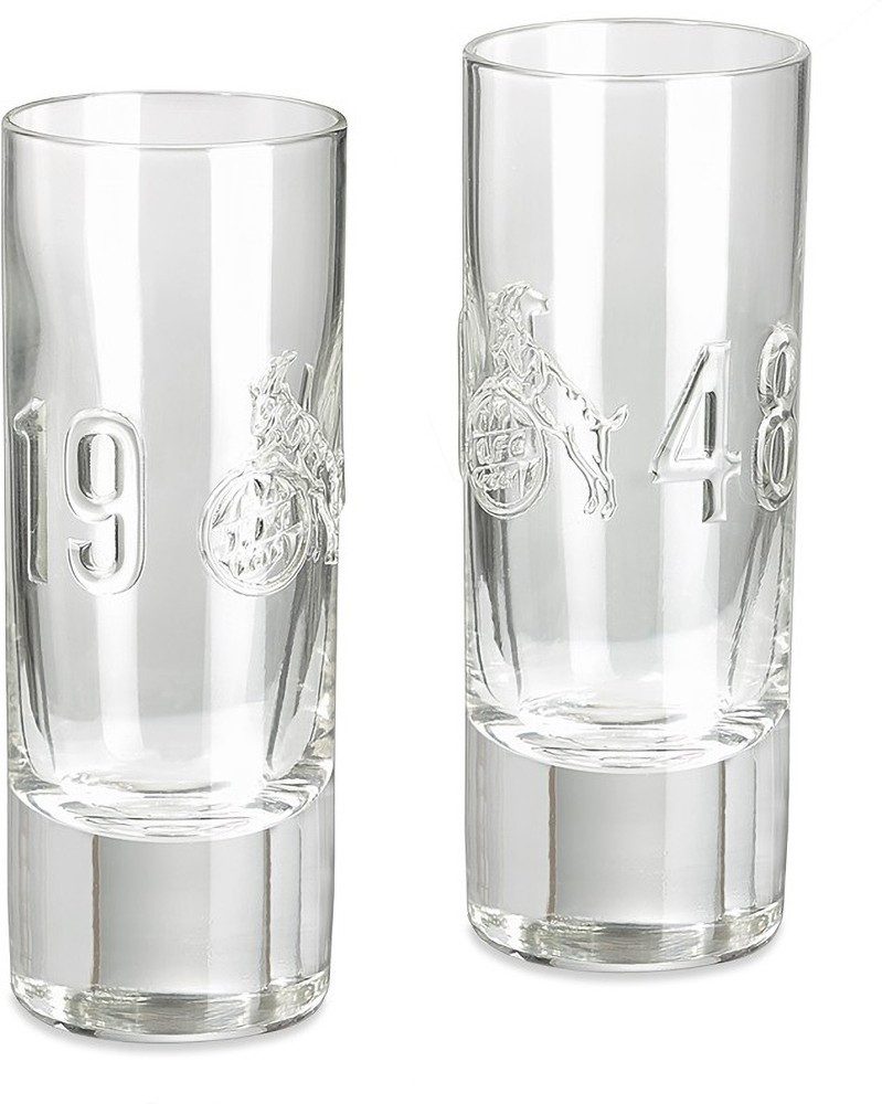 Glas Schnapsglas 'Relief' 2er Set