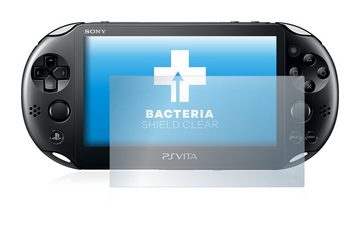 upscreen Schutzfolie für Sony Playstation Vita, Displayschutzfolie, Folie Premium klar antibakteriell