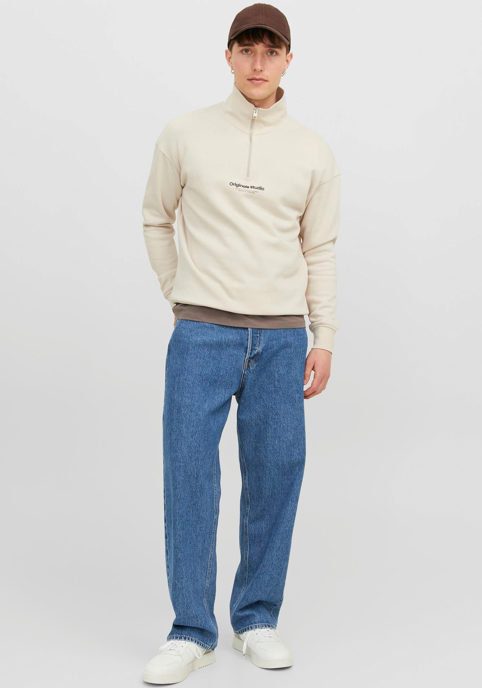Jack & Jones Relax-fit-Jeans JJIALEX mit cleanem Look und Taschenvielfalt Baumwolle, relax fit – Bild 4 von 5