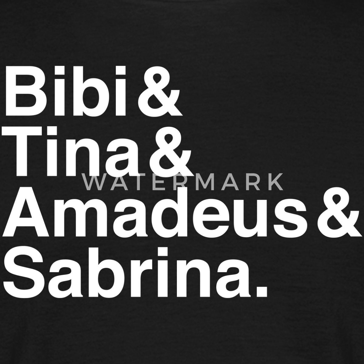 Spreadshirt T-Shirt Bibi & Tina Abenteuer und Freundschaft Männer T-Shirt (1-tlg)