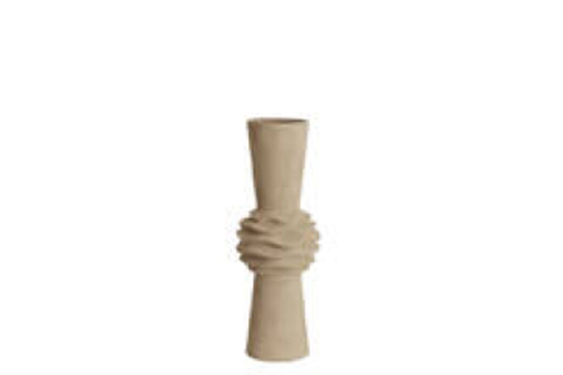 Light & Living Dekovase Light & Living, Vase OLIVORA Keramikvase, Braun, Ø21x60 cm, 5760261