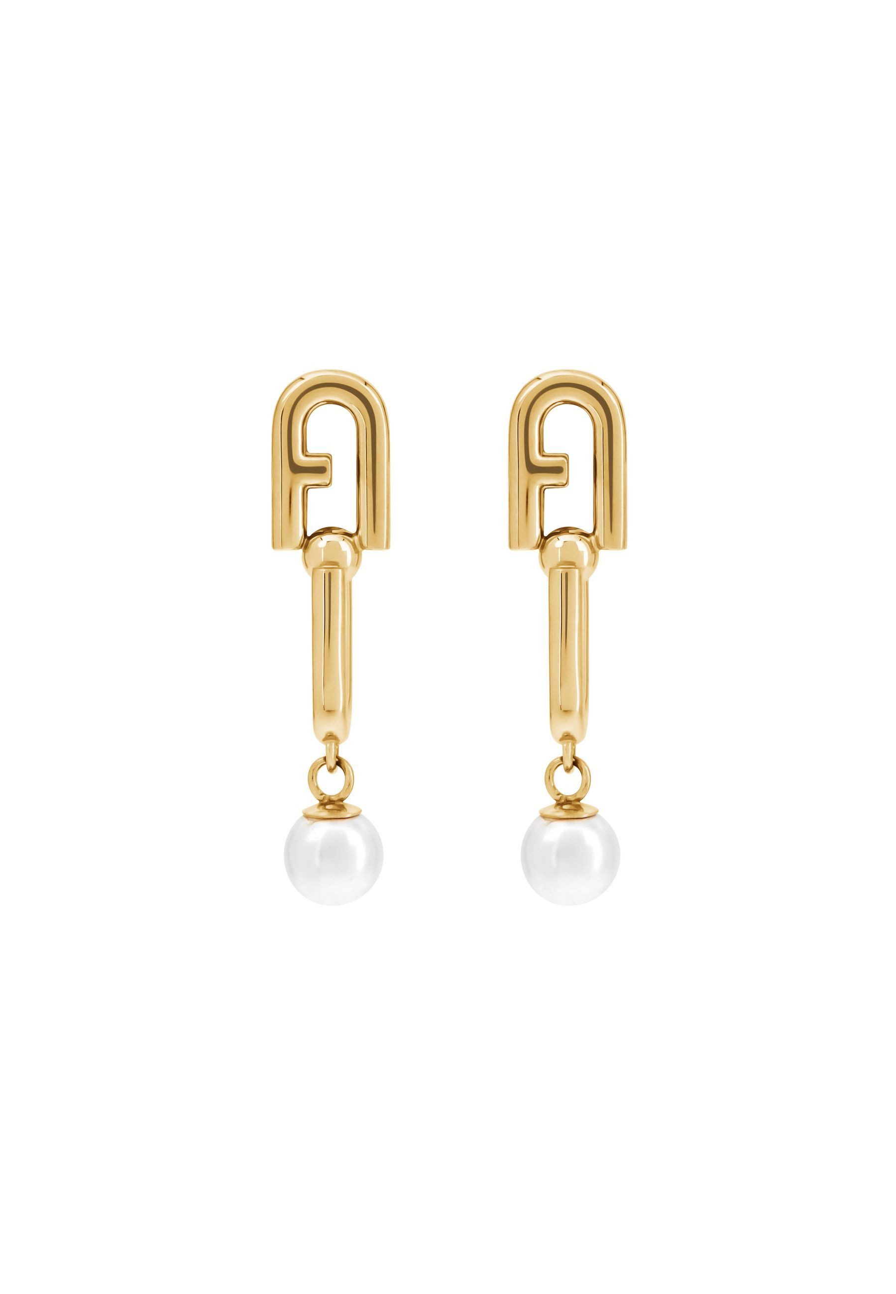 Furla Ohrhänger-Set FURLA CHAINED LOGO (Single item, 1-tlg., Not a set – not applicable to this product)