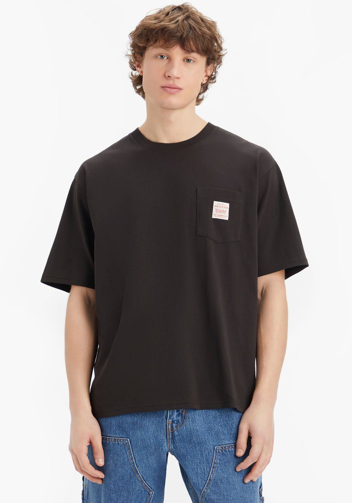 meteorite Rundhalsshirt TEE SS Levi's® WORKWEAR