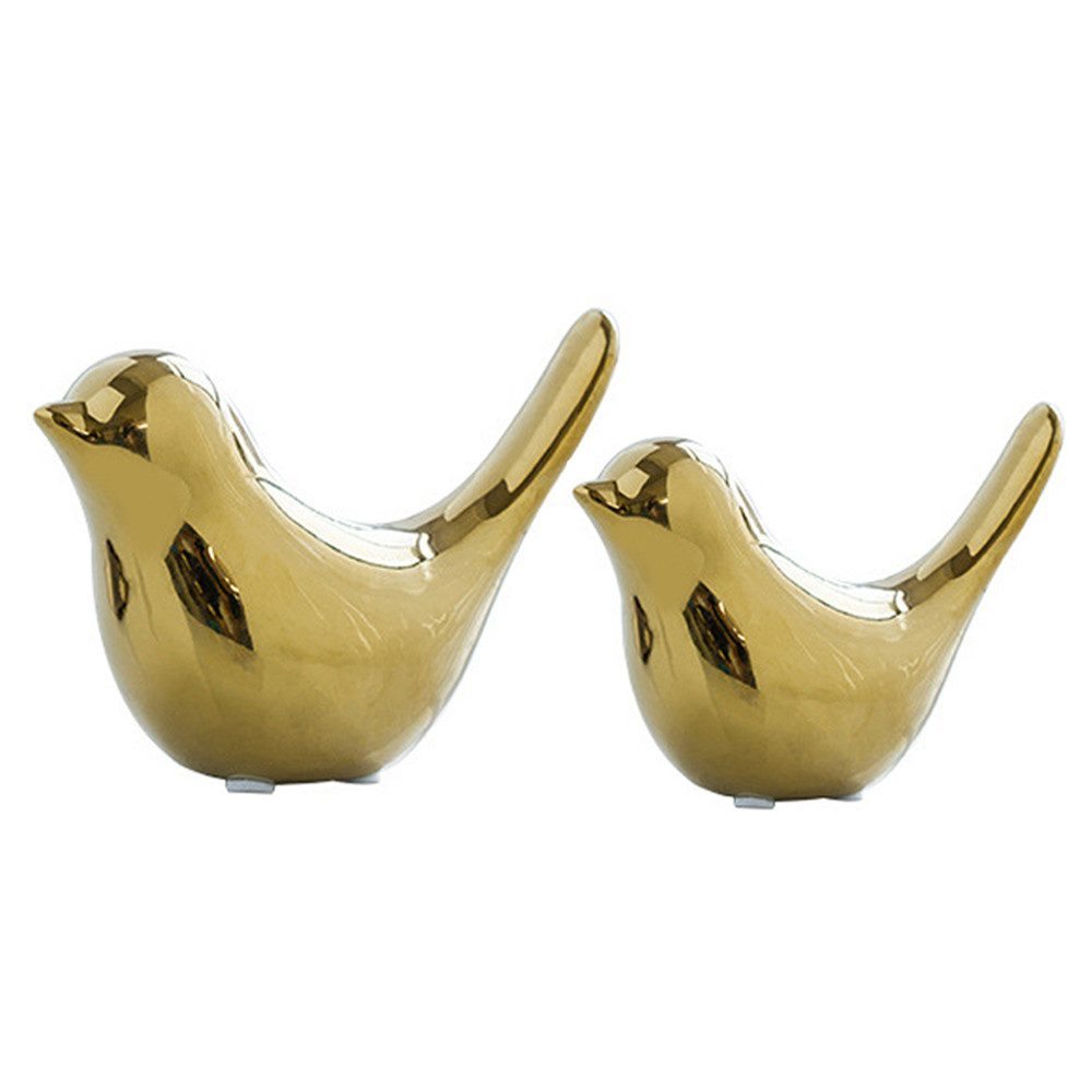 Kaket Dekofigur Keramik Vogel-Deko (2er Set) günstig online kaufen