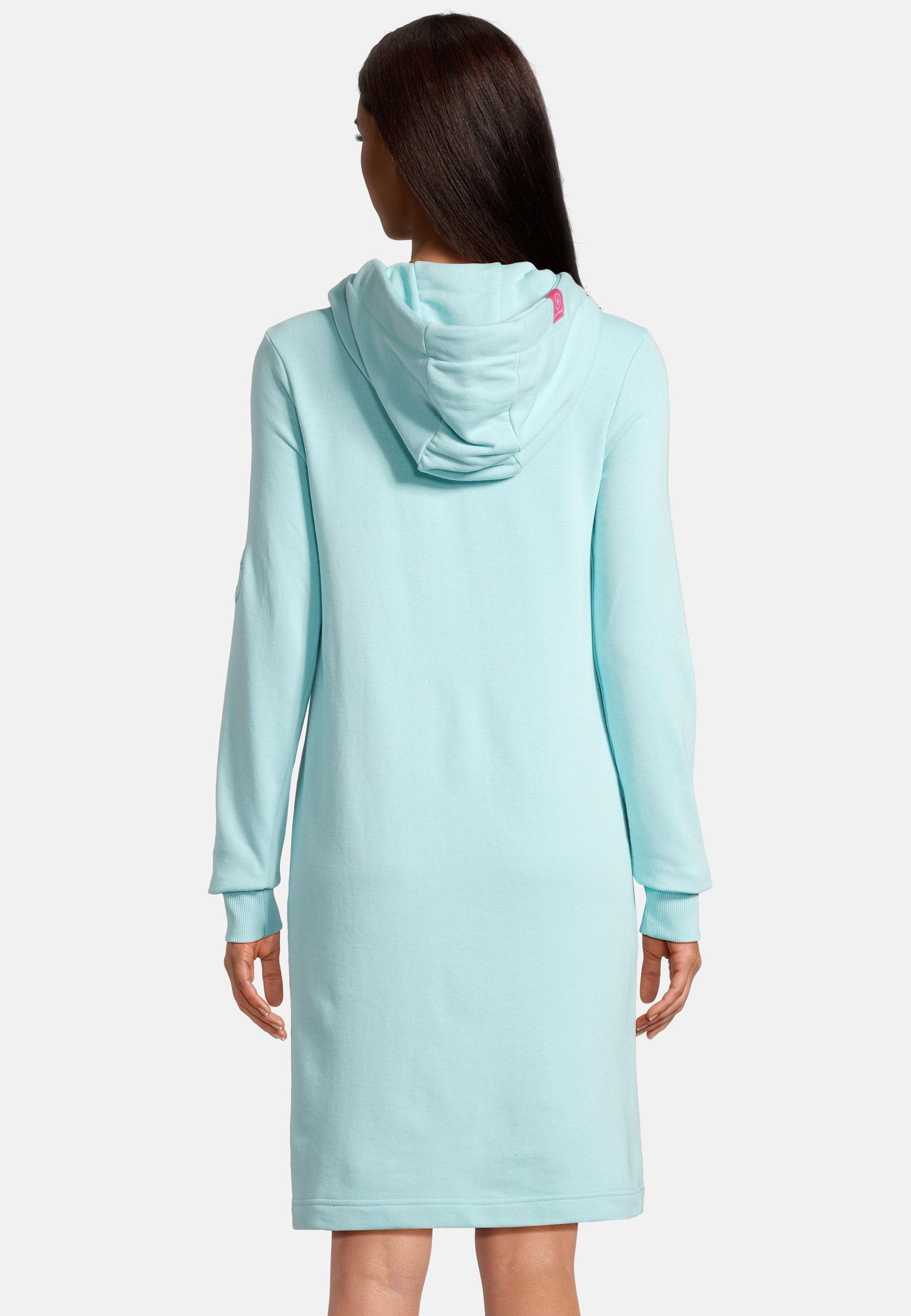 salzhaut Midikleid MÖÖV KLEID Damen Leicht tailliert salzhaut – nordisch frisch, lässig und frech für jeden Tag! – Bild 5 von 5