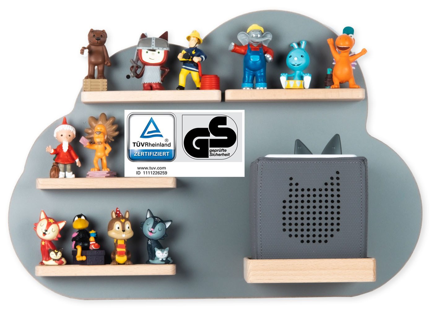VCM Wandregal Regal Holz Wolke Kinder günstig online kaufen