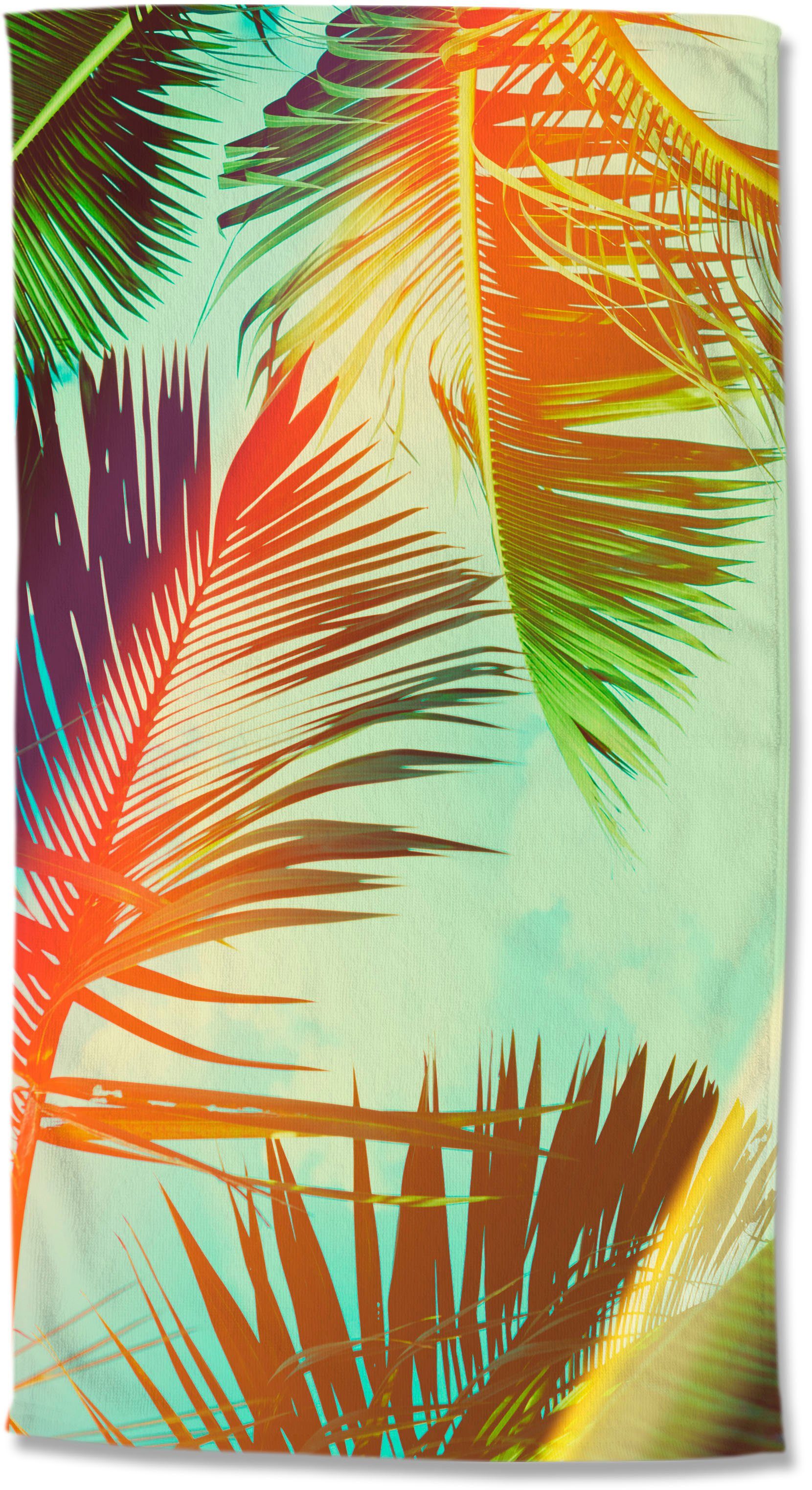 good morning Strandtuch Palms, Microfaser (1-St), günstig online kaufen