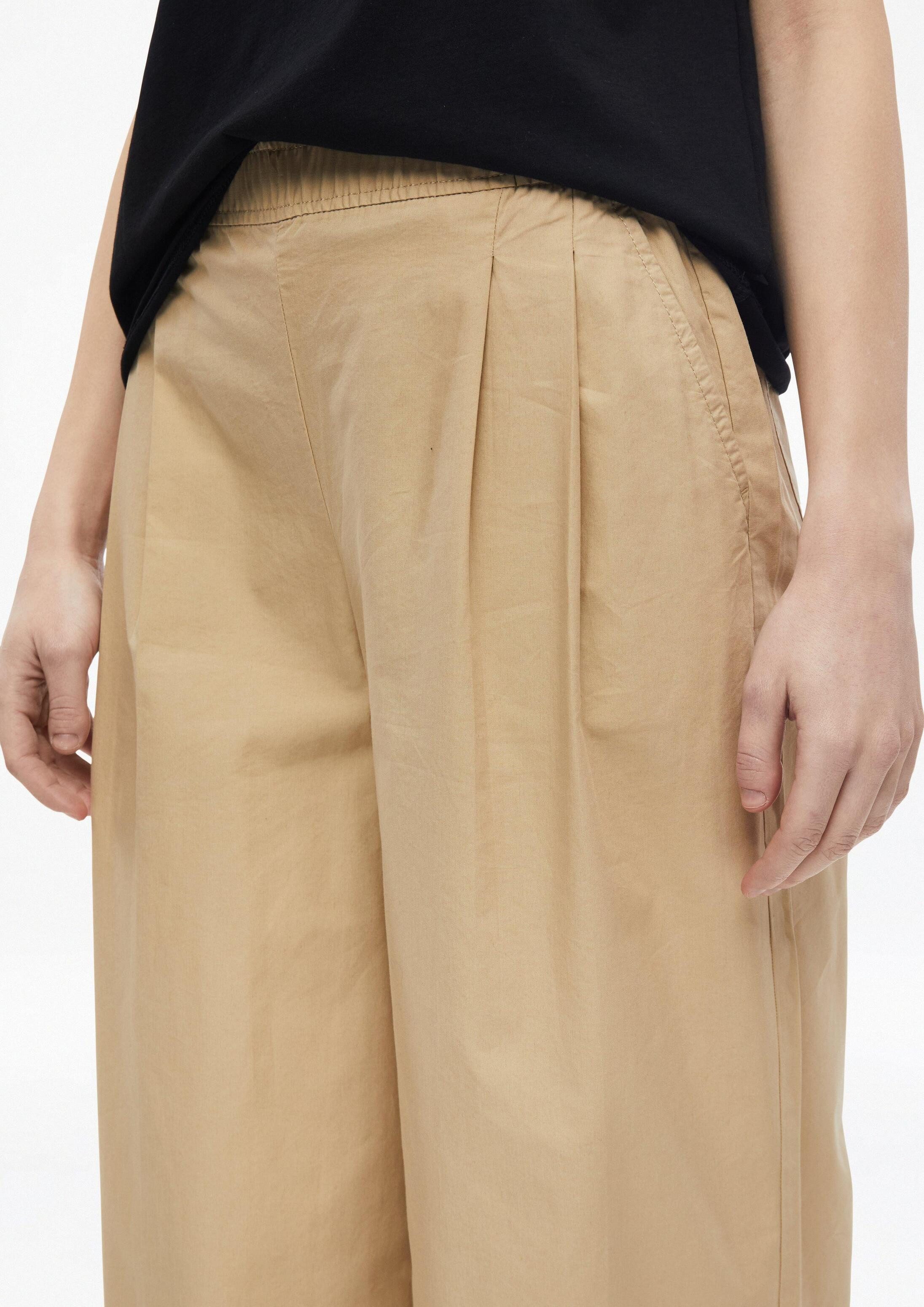 s.Oliver Culotte Hose Culotte mit Bundfalten und Extra Wide Leg – Bild 4 von 5