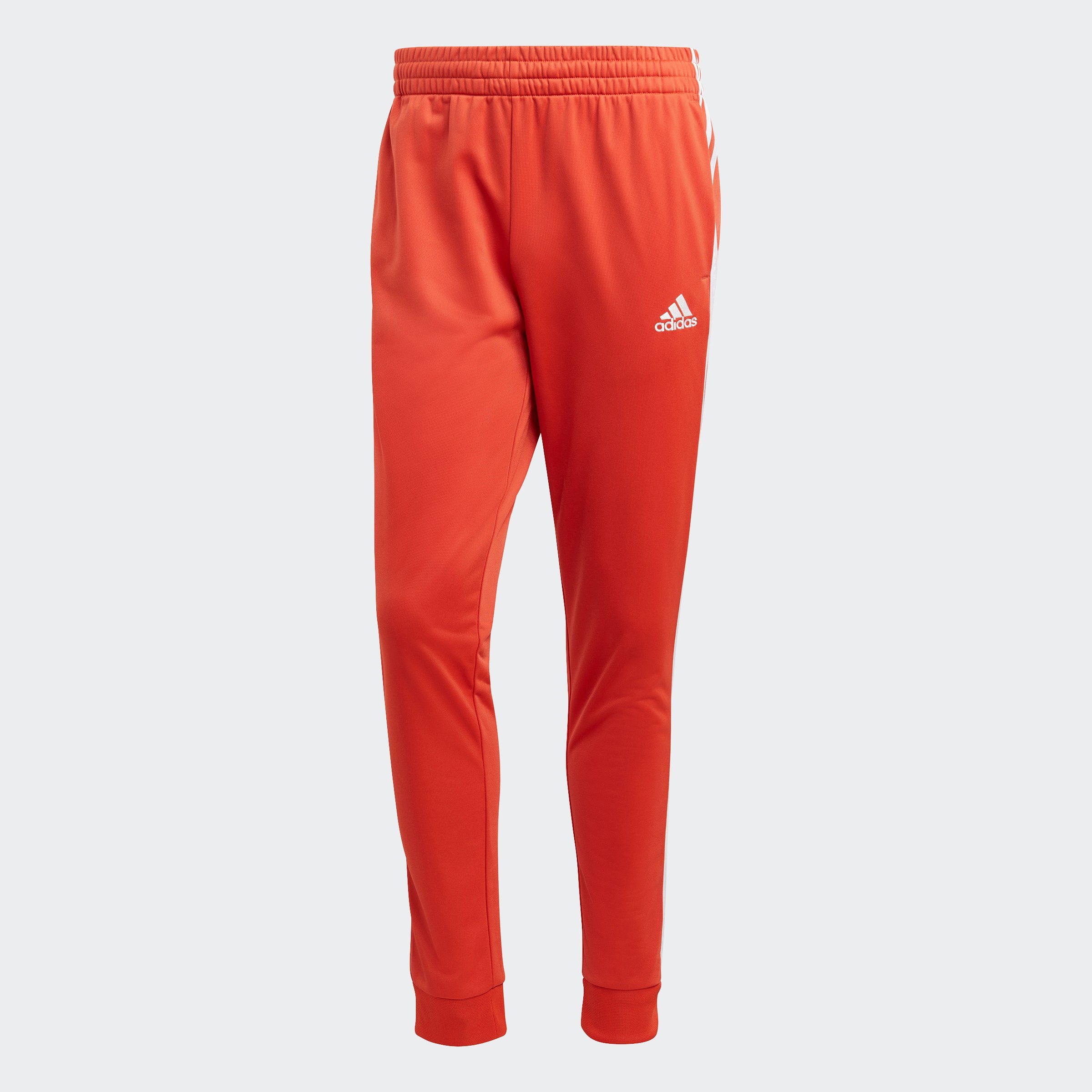 BASIC Sportswear Preloved Trainingsanzug TRICOT 3-STREIFEN Red (2-tlg) adidas