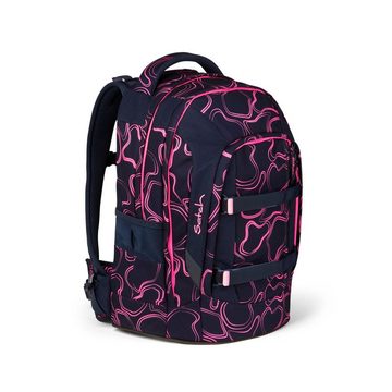 Satch Schulranzen Schulrucksack Pack Pink Supreme (1 Stück), ergonomisch, ab 5. Klasse, Körpergrößen anpassbar