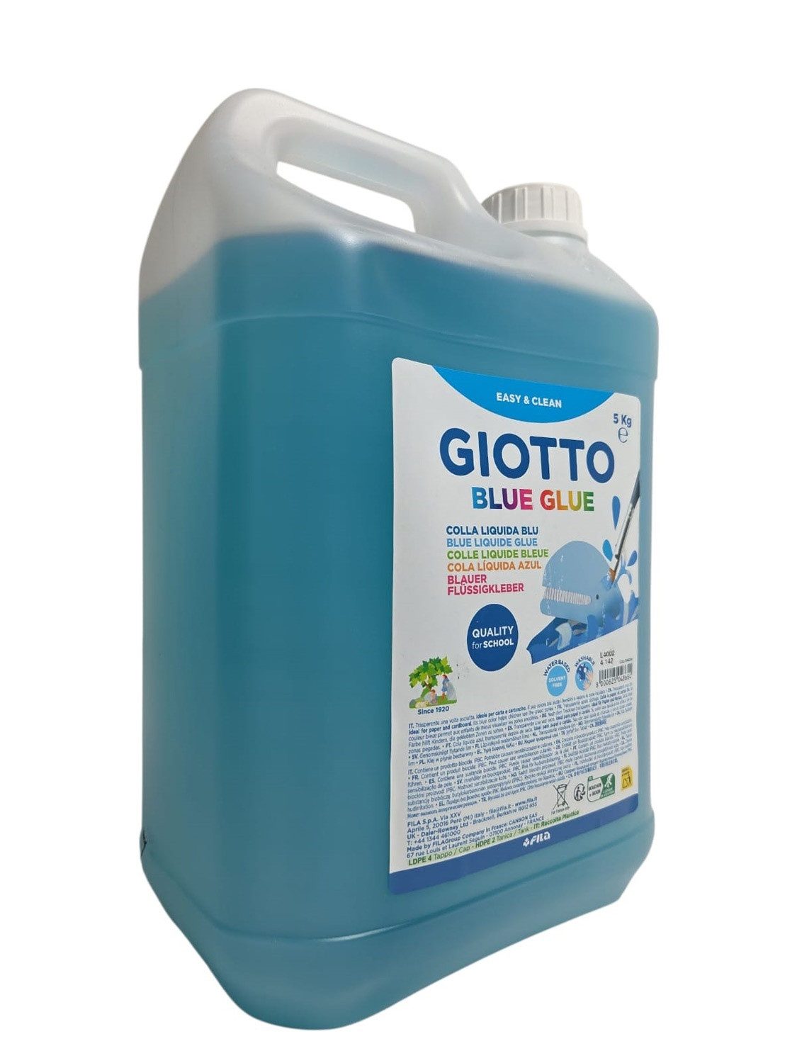 GIOTTO Bastelkleber BLUE GLUE Universalklebstoff auf lösemittelfreier Dispersionsbasis