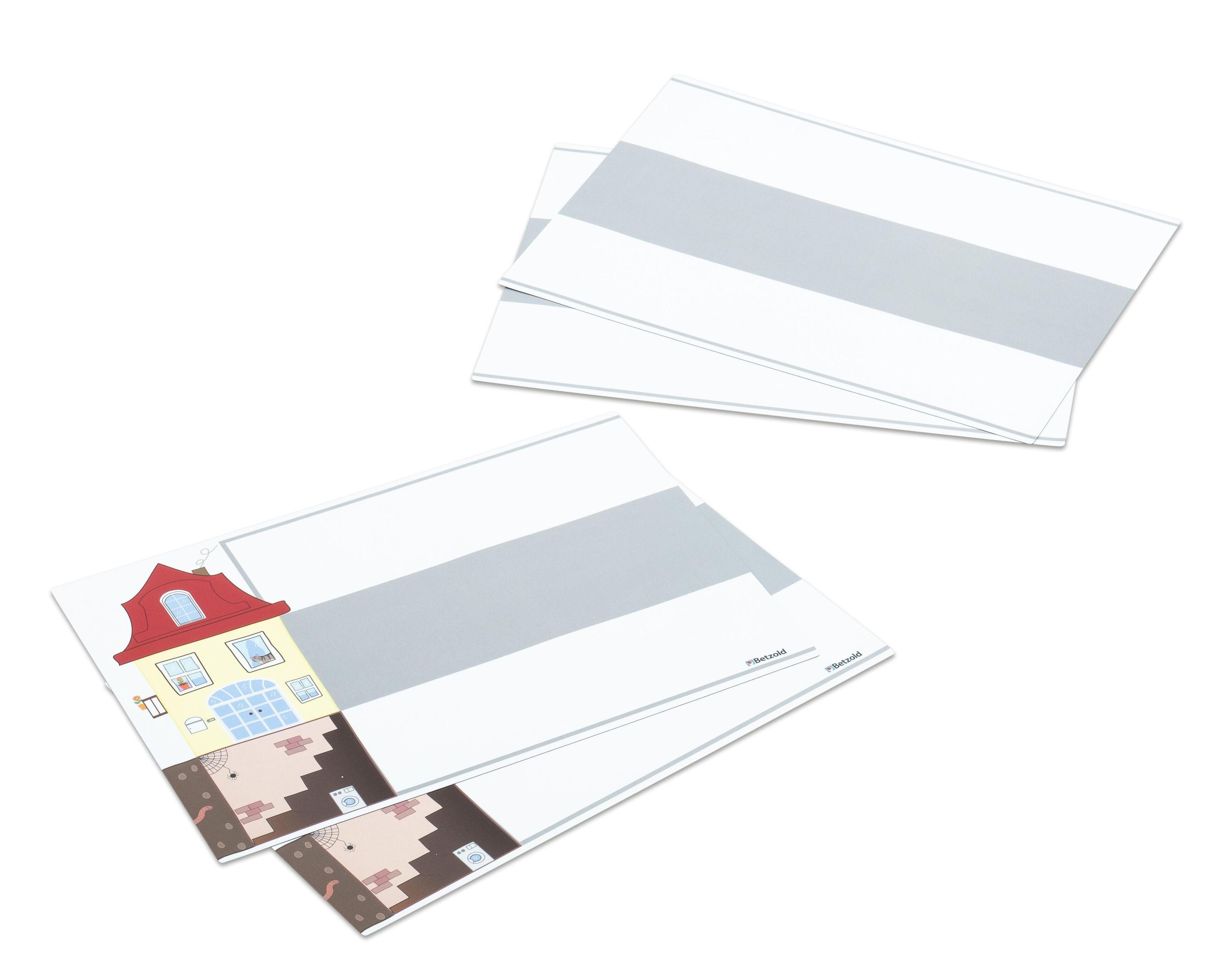 Betzold Magnettafel Zeilenhaus – Schreiblinien-Set
