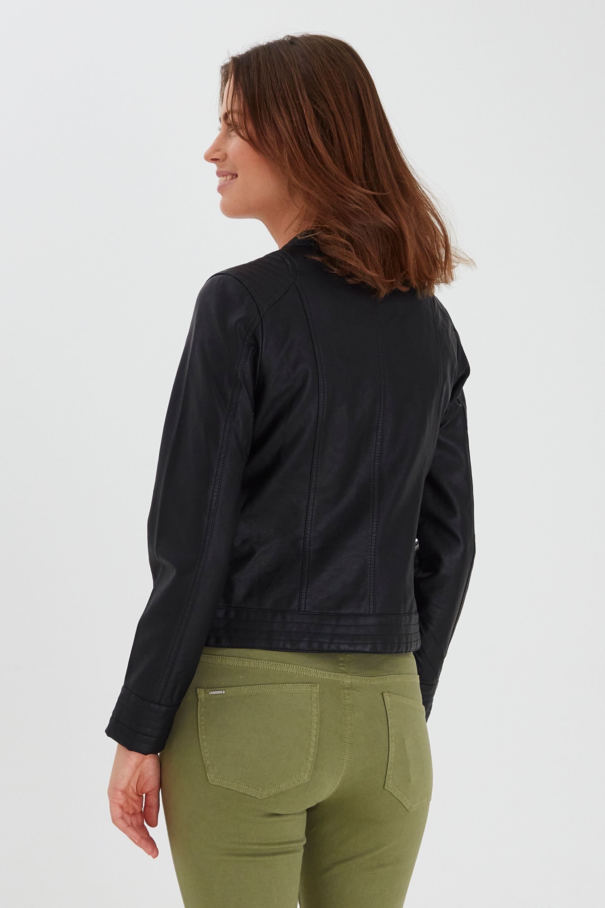 b.young Blusenjacke Lederimitatjacke günstig online kaufen