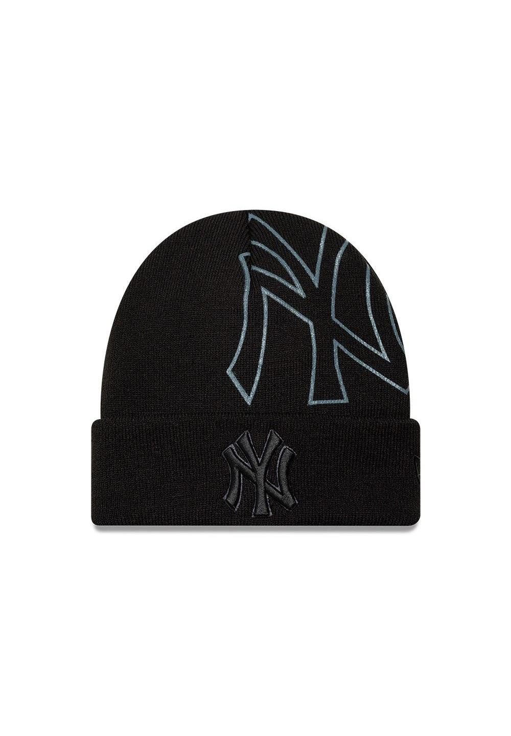 New Era Beanie New York Yankees MLB Wordmark Beanie New Era Cap Schwarz (1-St)