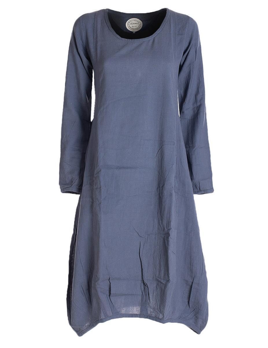 Vishes Midikleid Luftiges Damen Sommerkleid Langarm günstig online kaufen