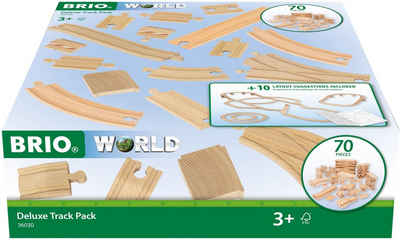BRIO® Gleise-Set »BRIO® WORLD, Schienensortiment Deluxe«, (Set), Made in Europe, FSC®- schützt Wald - weltweit