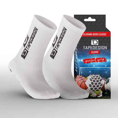 Tapedesign Спортивні шкарпетки Allround Sock Classic white