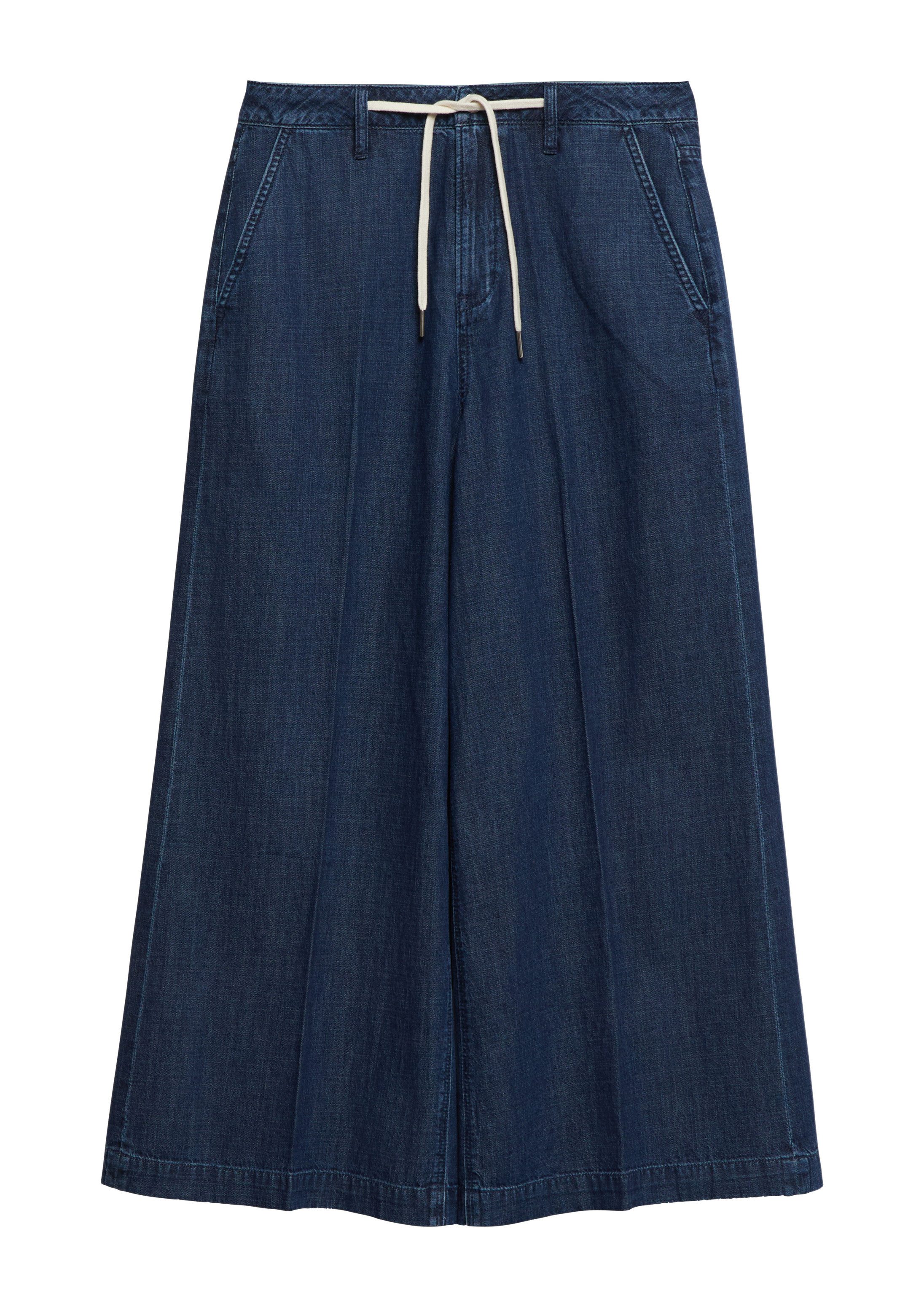 s.Oliver Weite Jeans Jeans-Hose Culotte-Jeans / High Rise / Wide Fit / 100% Baumwolle