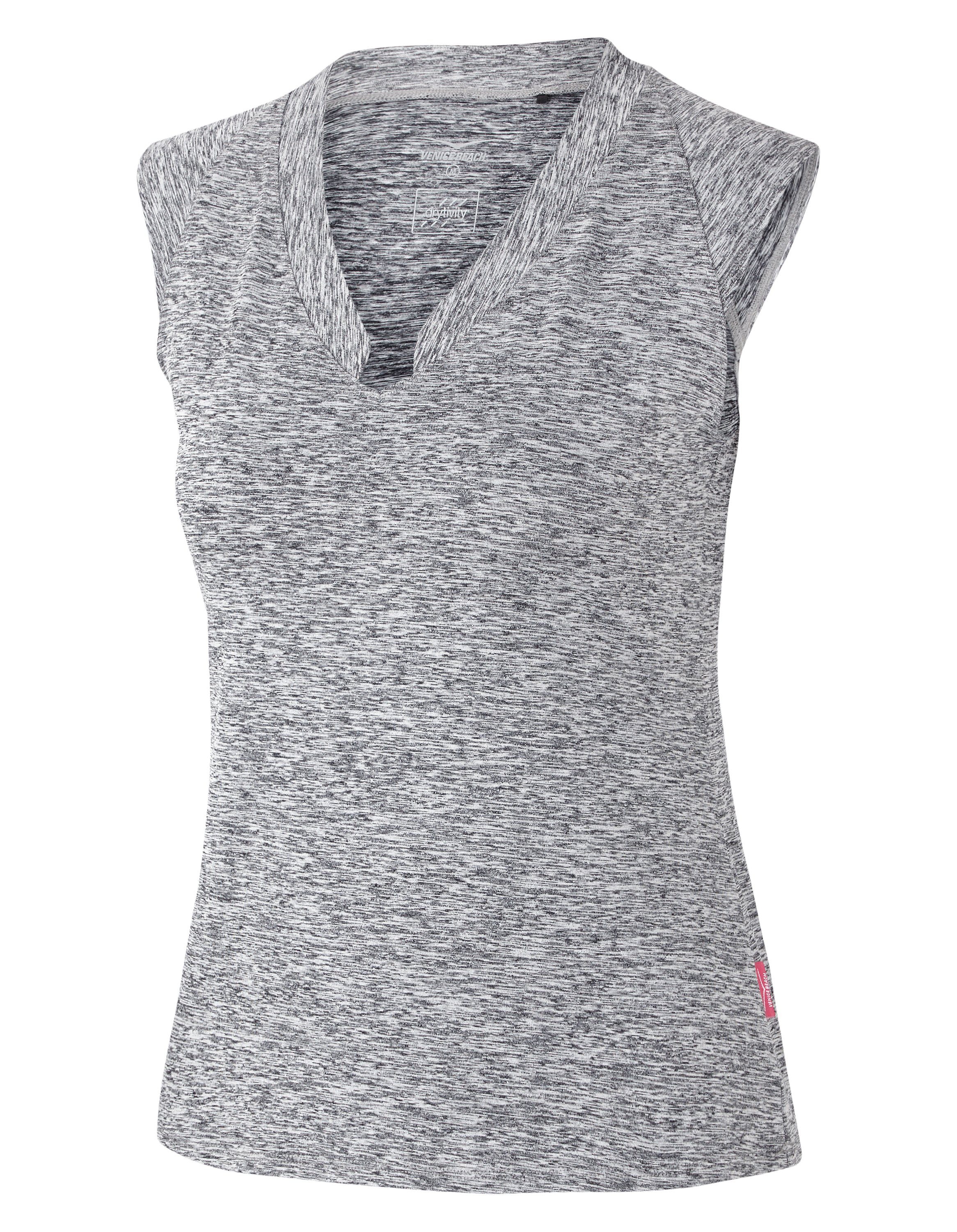 Venice Beach Damen T-Shirt | Weite Passform & V-Ausschnitt | Sportlich & Bequem | Für Fitness & Alltag