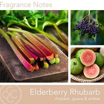 COLONIAL CANDLE Duftkerze Duftkerze Elderberry Rhubarb - 566g (1.tlg)