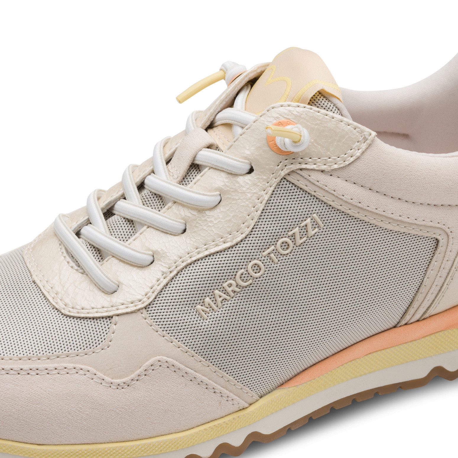 MARCO TOZZI Slip-On Sneaker, Freizeitschuh, Halbschuh, Schnürschuh mit Feel Me-Ausstattung