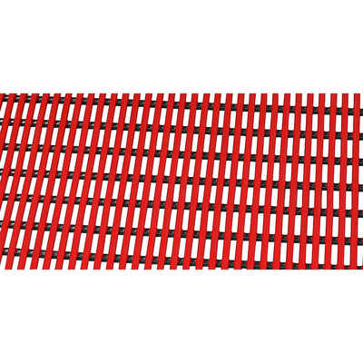 Badematte kaiserkraft, Höhe 1,20 mm, Weich-PVC, B: 800 mm rot