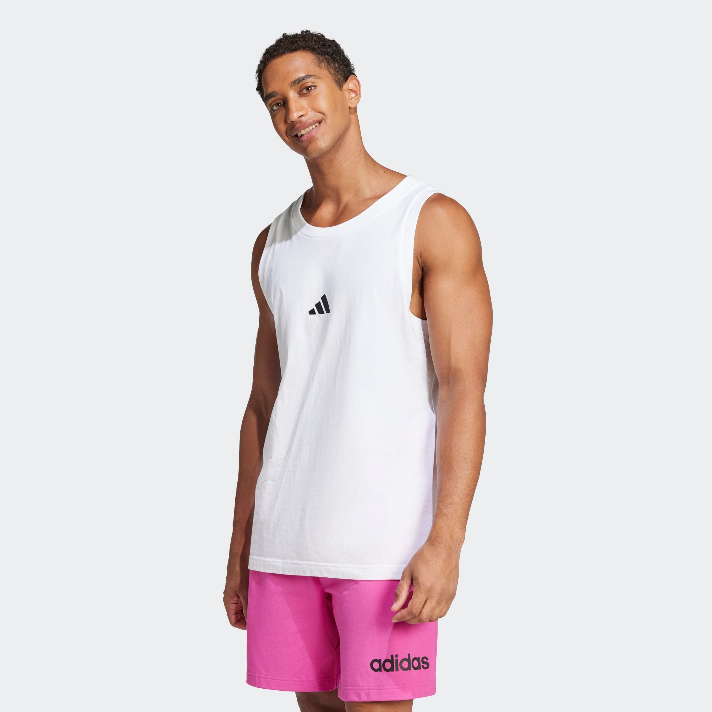 adidas Sportswear Tanktop M SL TANK ohne Verschluss, aus Baumwolle, mit Run günstig online kaufen