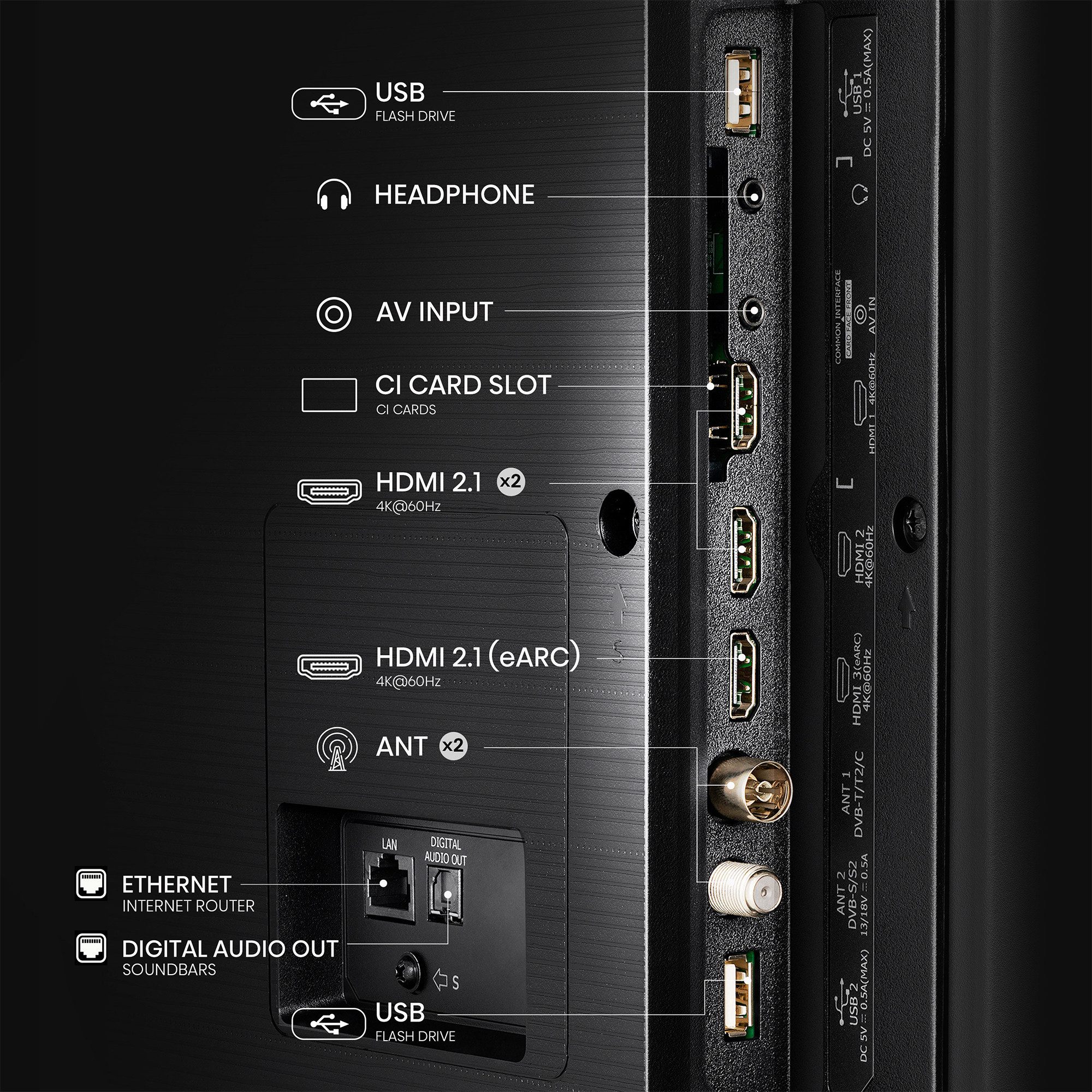 Hisense 43A7Q QLED-Fernseher (108 cm/43 ...