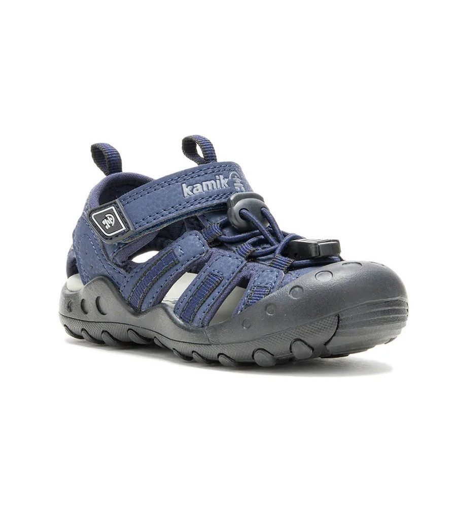 Kamik Crab (wasserdichtes Synthetikleder) navyblau Kinder Sandale