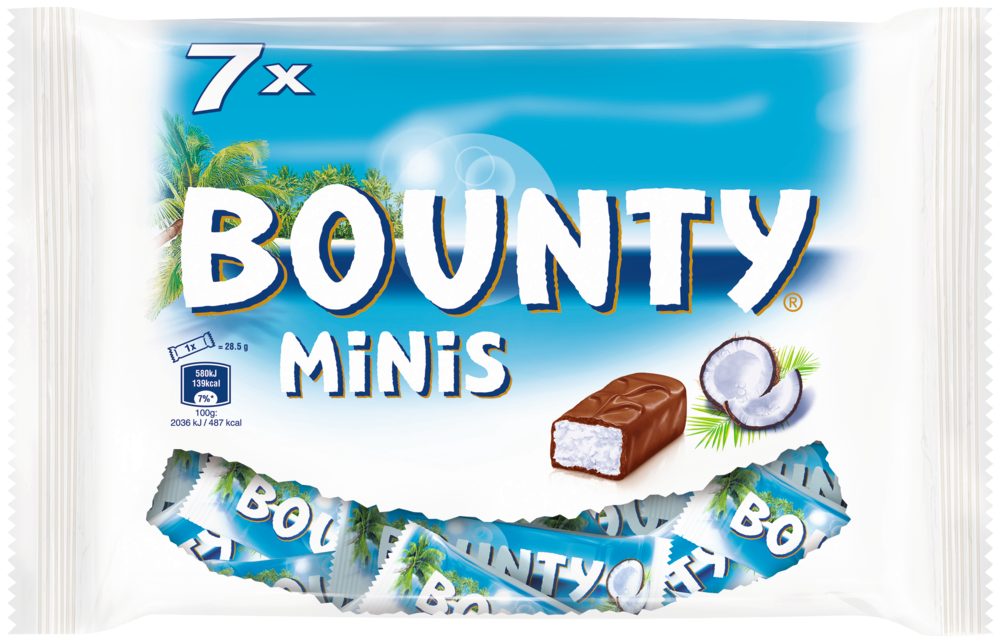 Mars Süßigkeit Bounty Minis 227g
