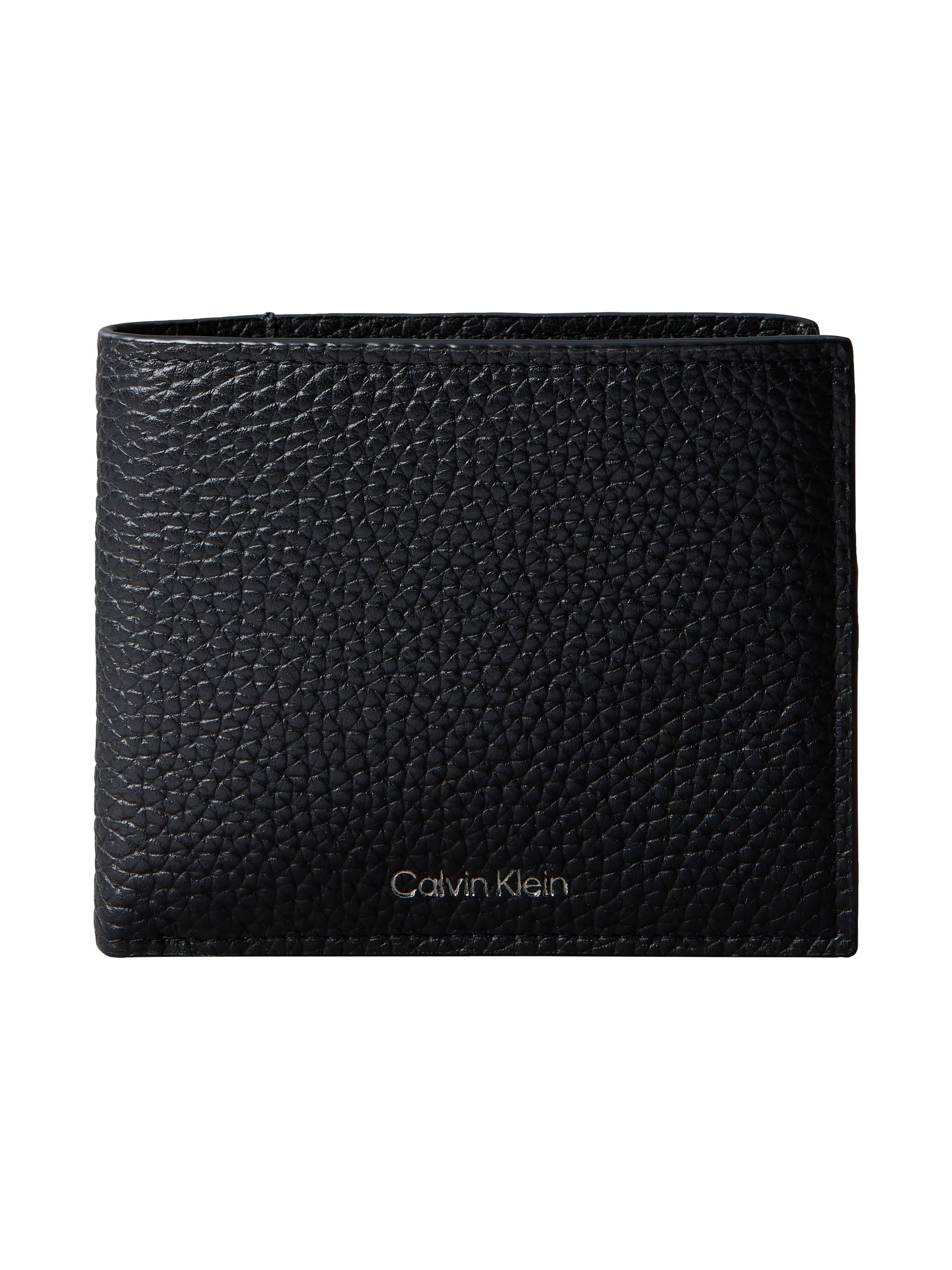 Calvin Klein Geldbörse FOIL EMBOSS EW BILLFOLD W COIN, Unisex Geldbeutel, Portemonnaie mit Logoschriftzug