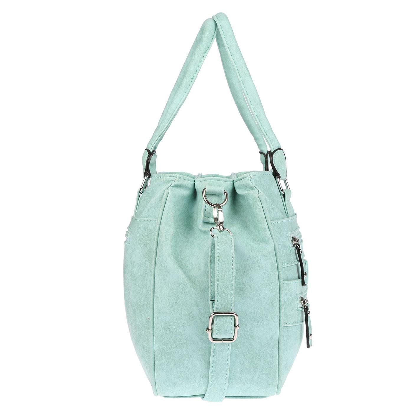 Christian Wippermann Henkeltasche Große Damen Tasche Umhängetasche Schultertasche (1 tlg), Henkeltasche