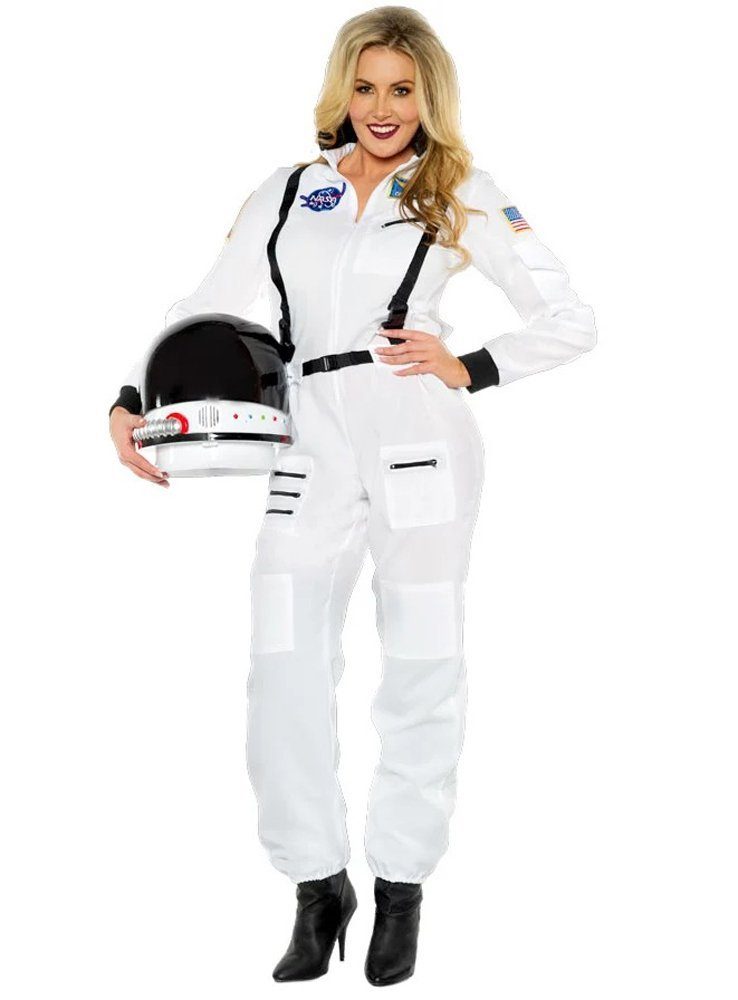 Underwraps Kostüm NASA Astronautin, Für alle Raumfahrerinnen: der Overall fürs Weltall