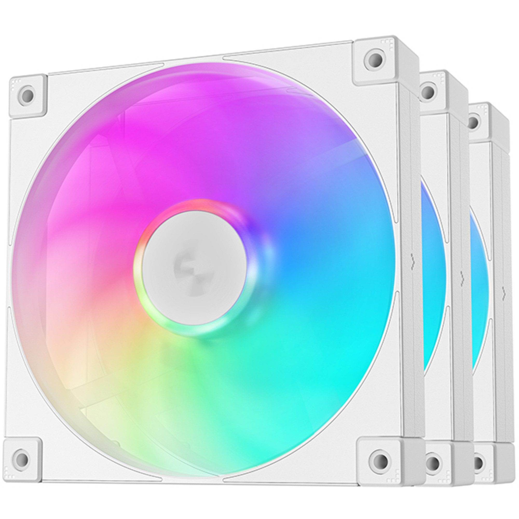 Gehäuselüfter DeepCool FD14 ARGB WH 140x140x25, Gehäuselüfter