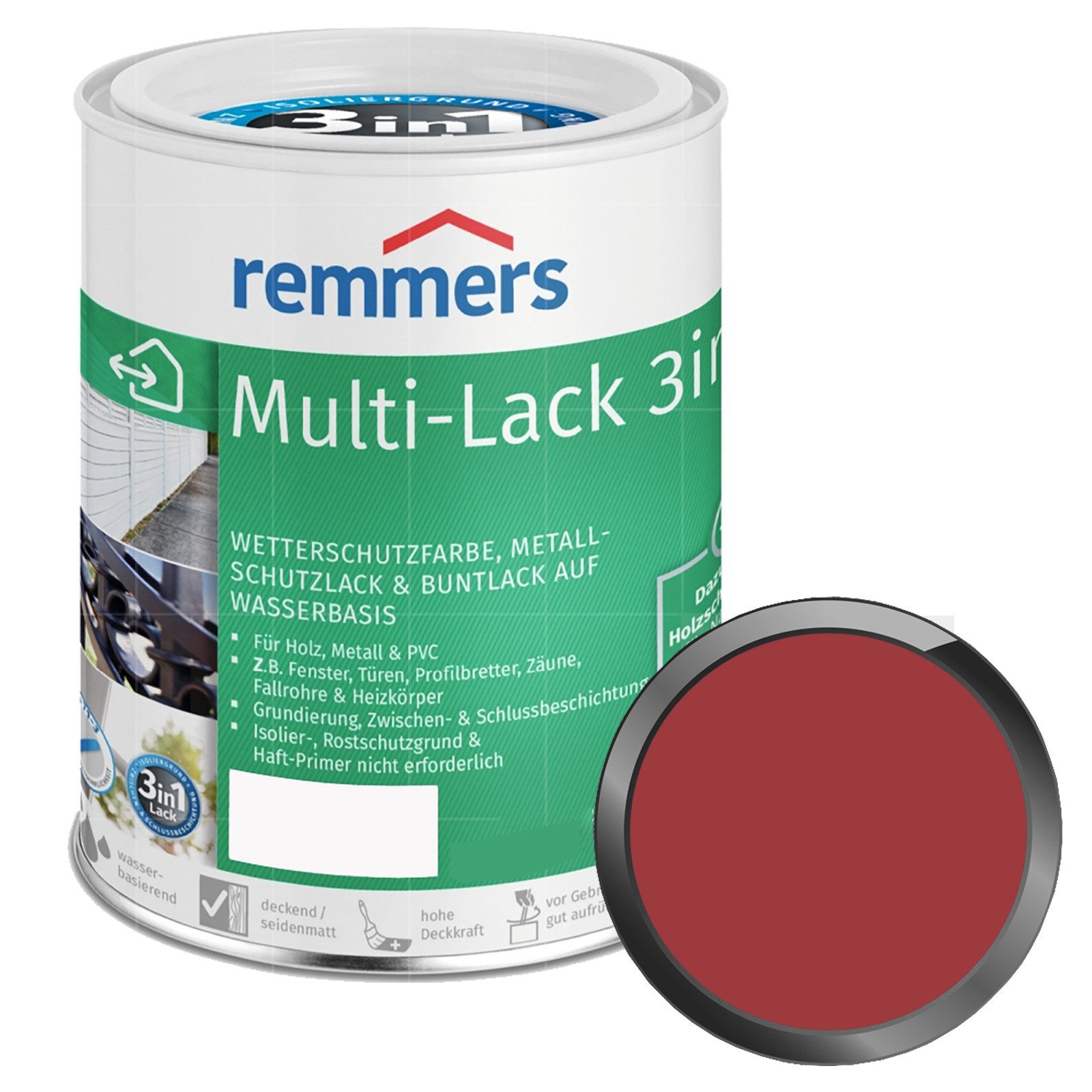 Remmers Metallschutzlack Multi-Lack 3in1 - 0,375 Ltr