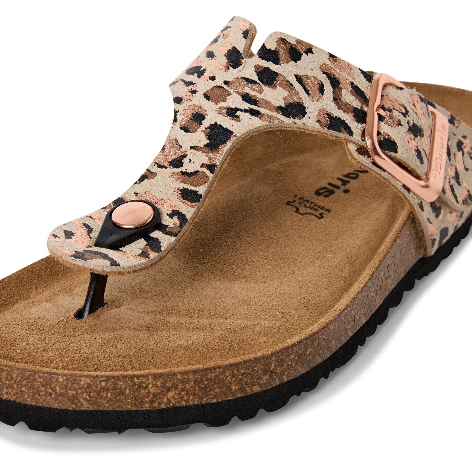 Tamaris CORRA Zehentrenner Sommerschuh, Schlupfschuh mit angenehmen Zehenst günstig online kaufen