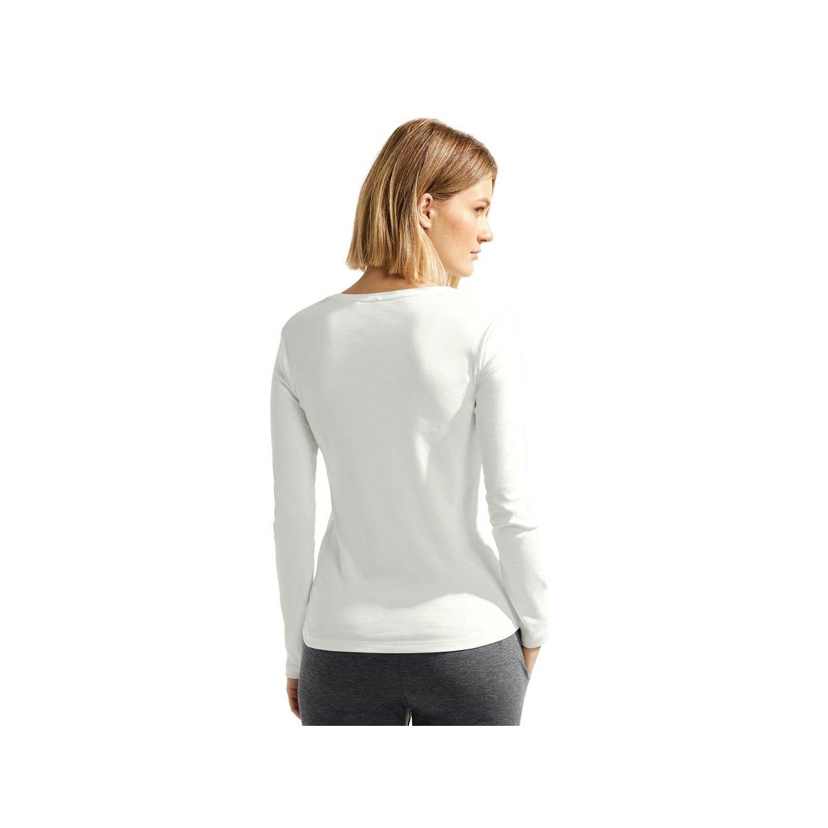 Cecil T-Shirt weiß (1-tlg) vanilla white
