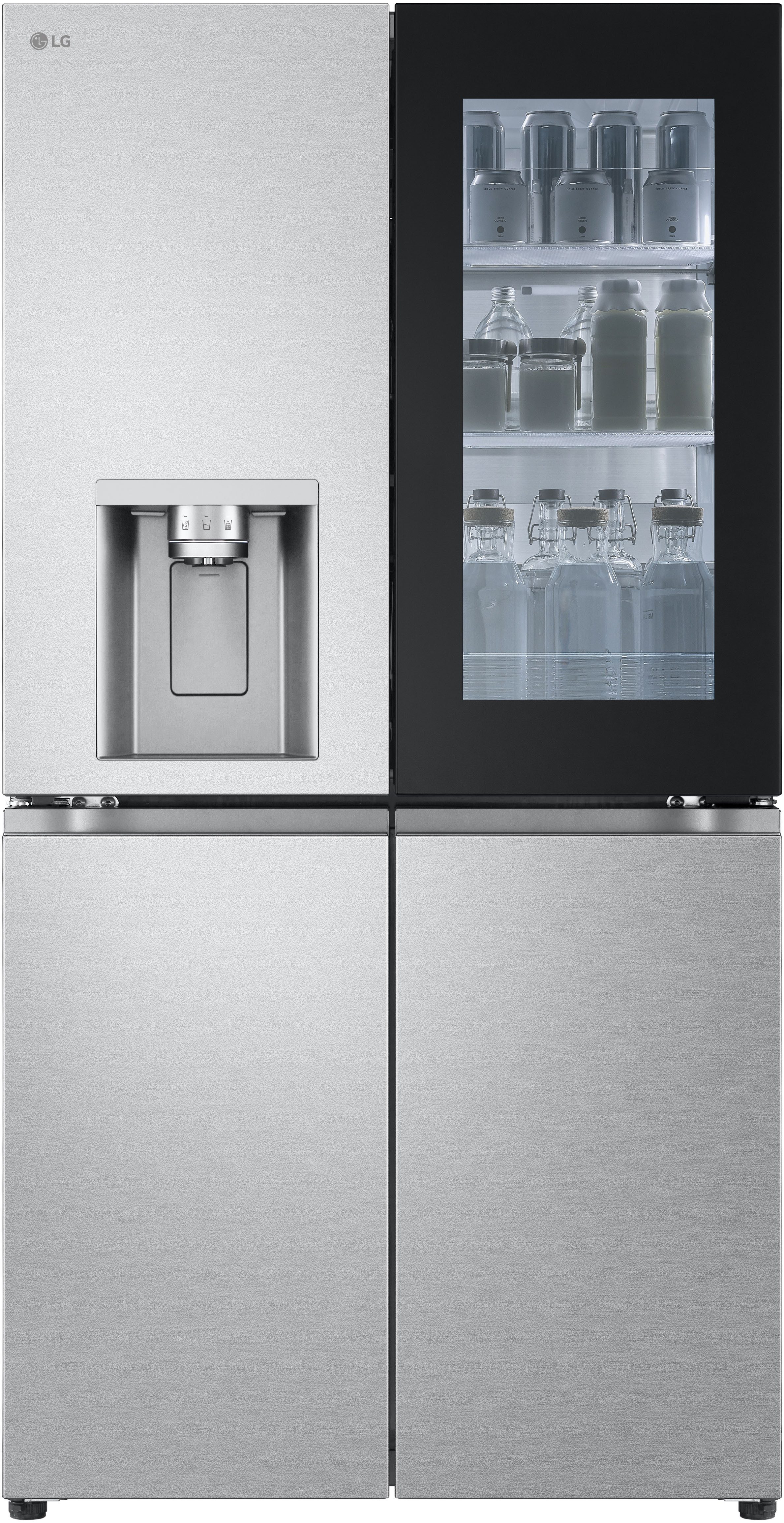 LG Multi Door InstaView® Multi-Door GMG961MBKE, 179,2 cm hoch, 91,4 cm breit